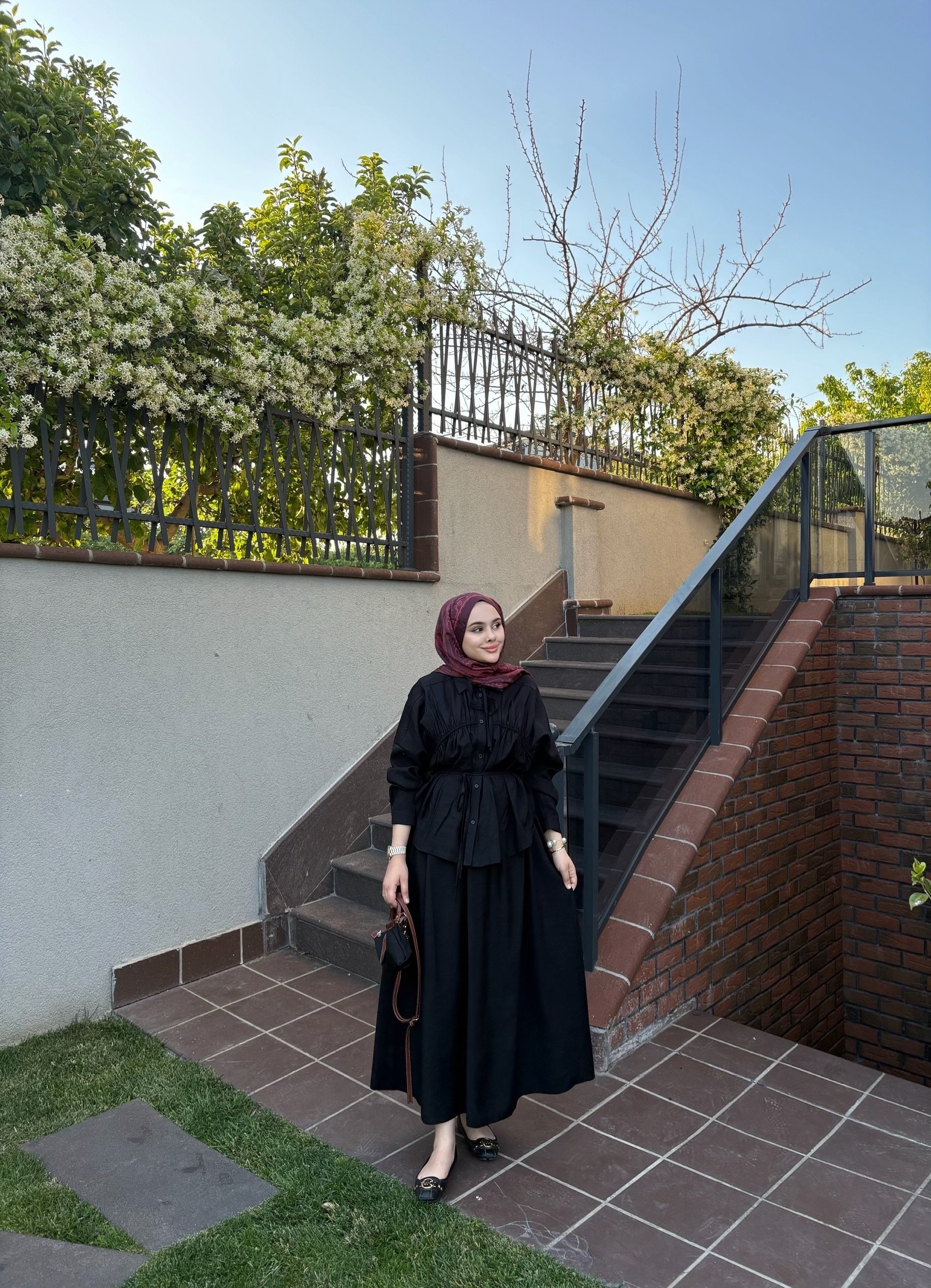 Albatros Etekli Takım  - Siyah