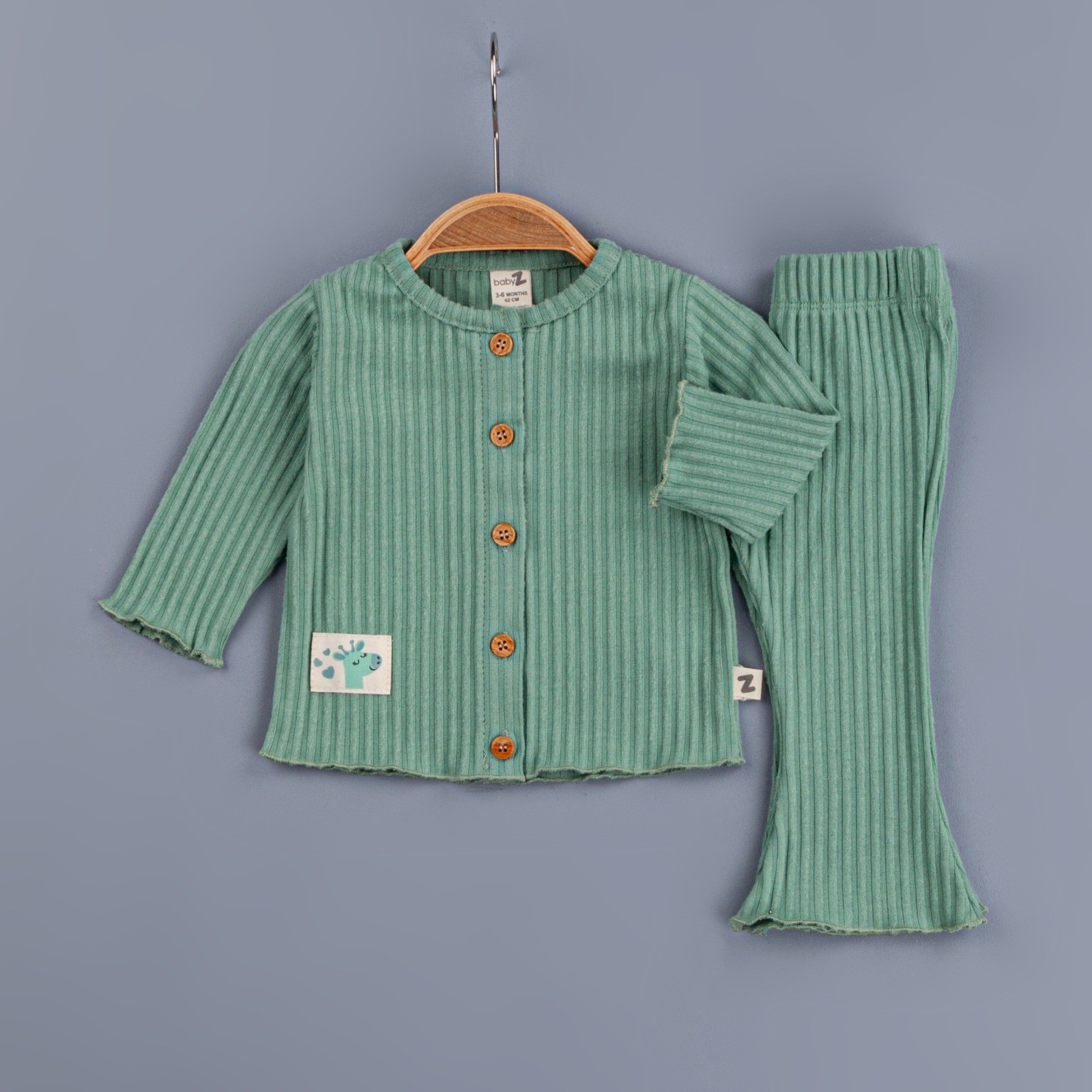 KAŞKORSE HIRKA PANTOLON İKİLİ TAKIM YEŞİL
