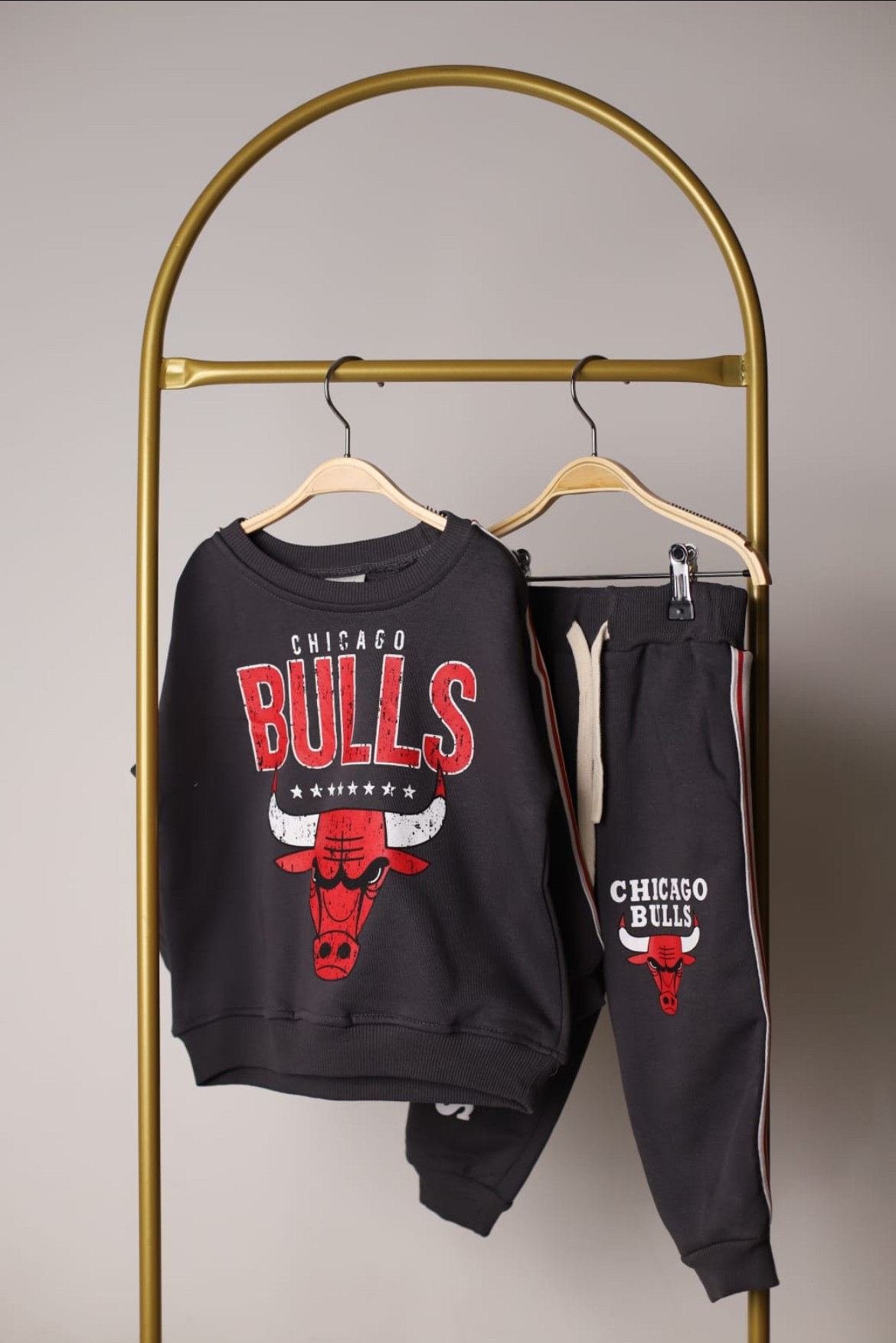 BULLS ANTRASİT EŞOFMAN TAKIMI