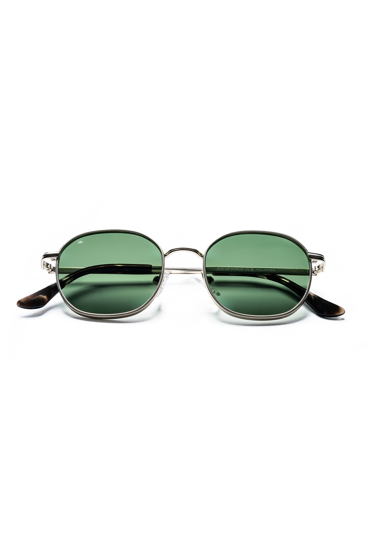 4003 | Kare Metal Polarize Unisex Güneş Gözlüğü - Gümüş