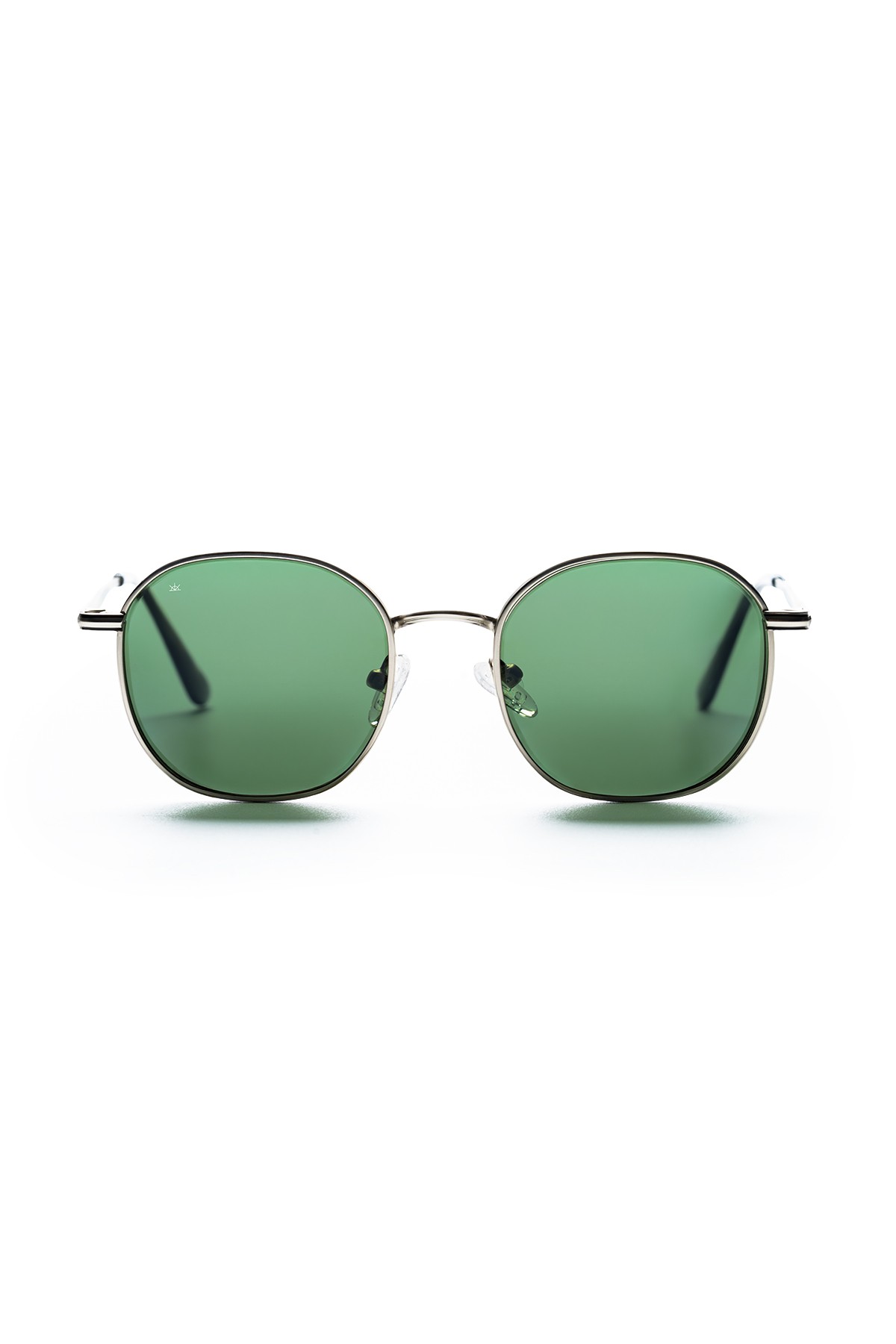 4003 | Kare Metal Polarize Unisex Güneş Gözlüğü - Gümüş