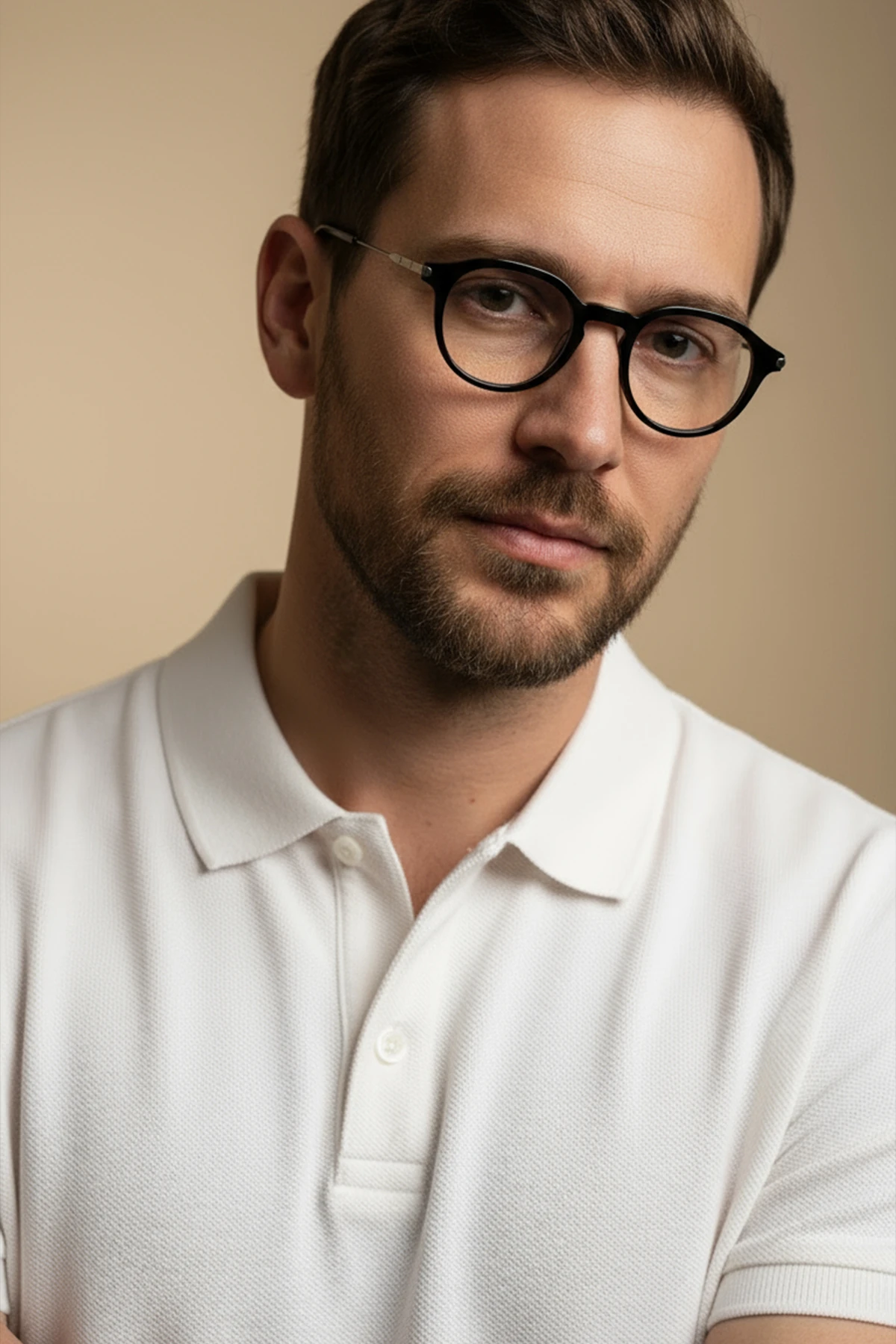 4005-M | Yuvarlak Asetat Mavi Işık Koruyucu Gözlüğü