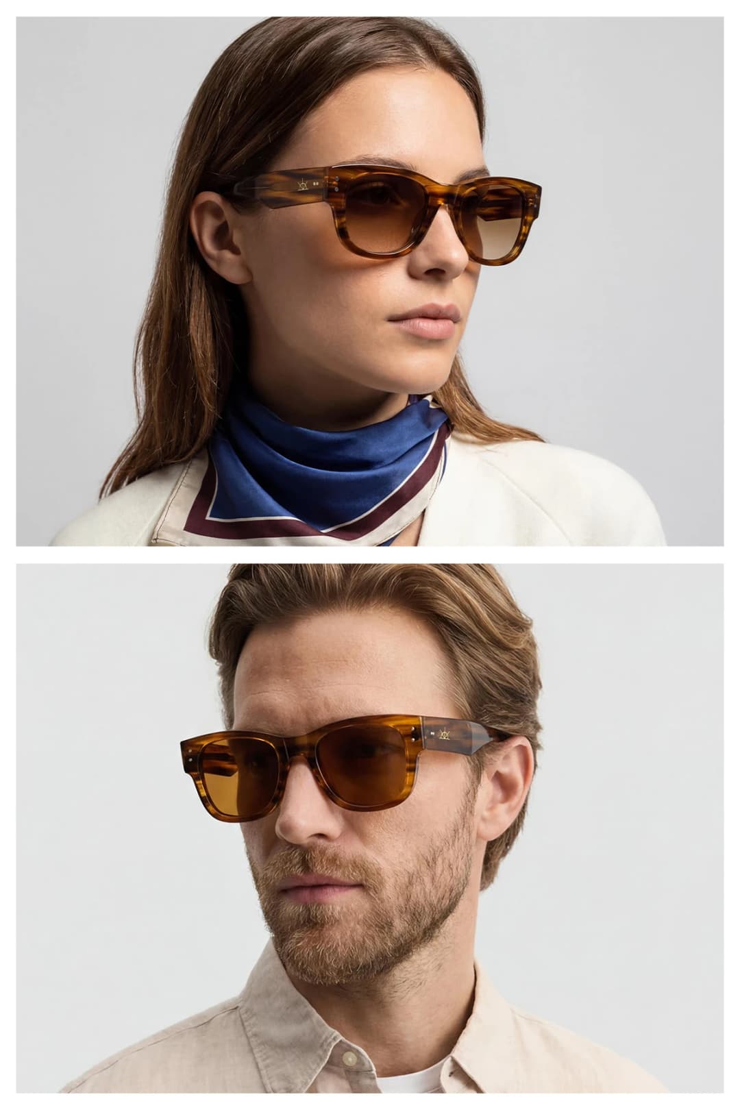 Amber Kalın Asetat Güneş Gözlüğü