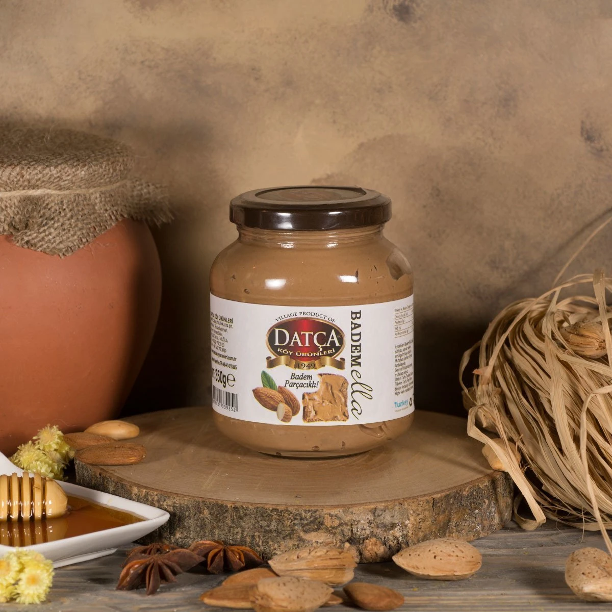 Bademella Badem Parçacıklı Badem  Ezmesi 350 Gr