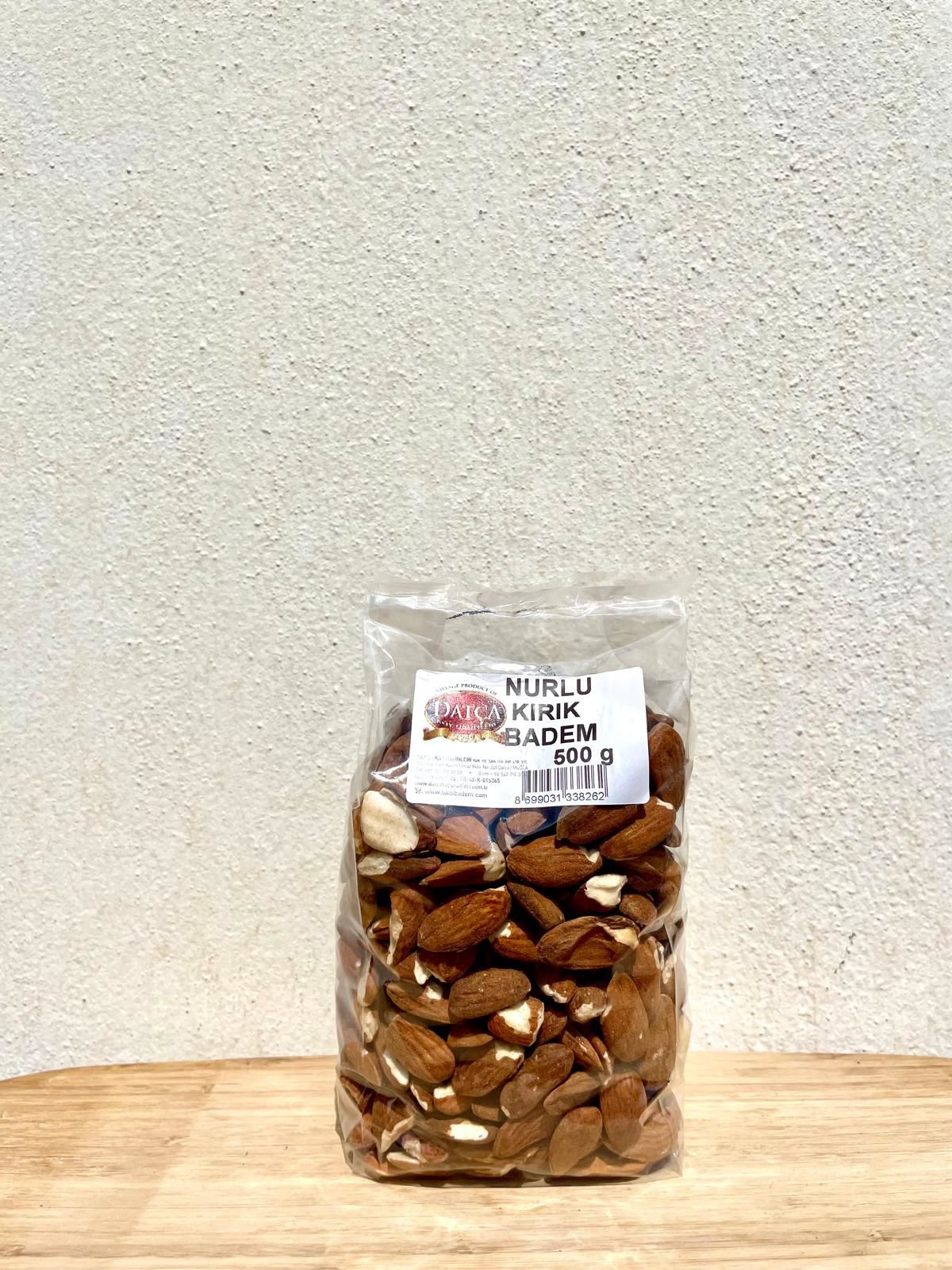 Nurlu Kırık Badem 500 g