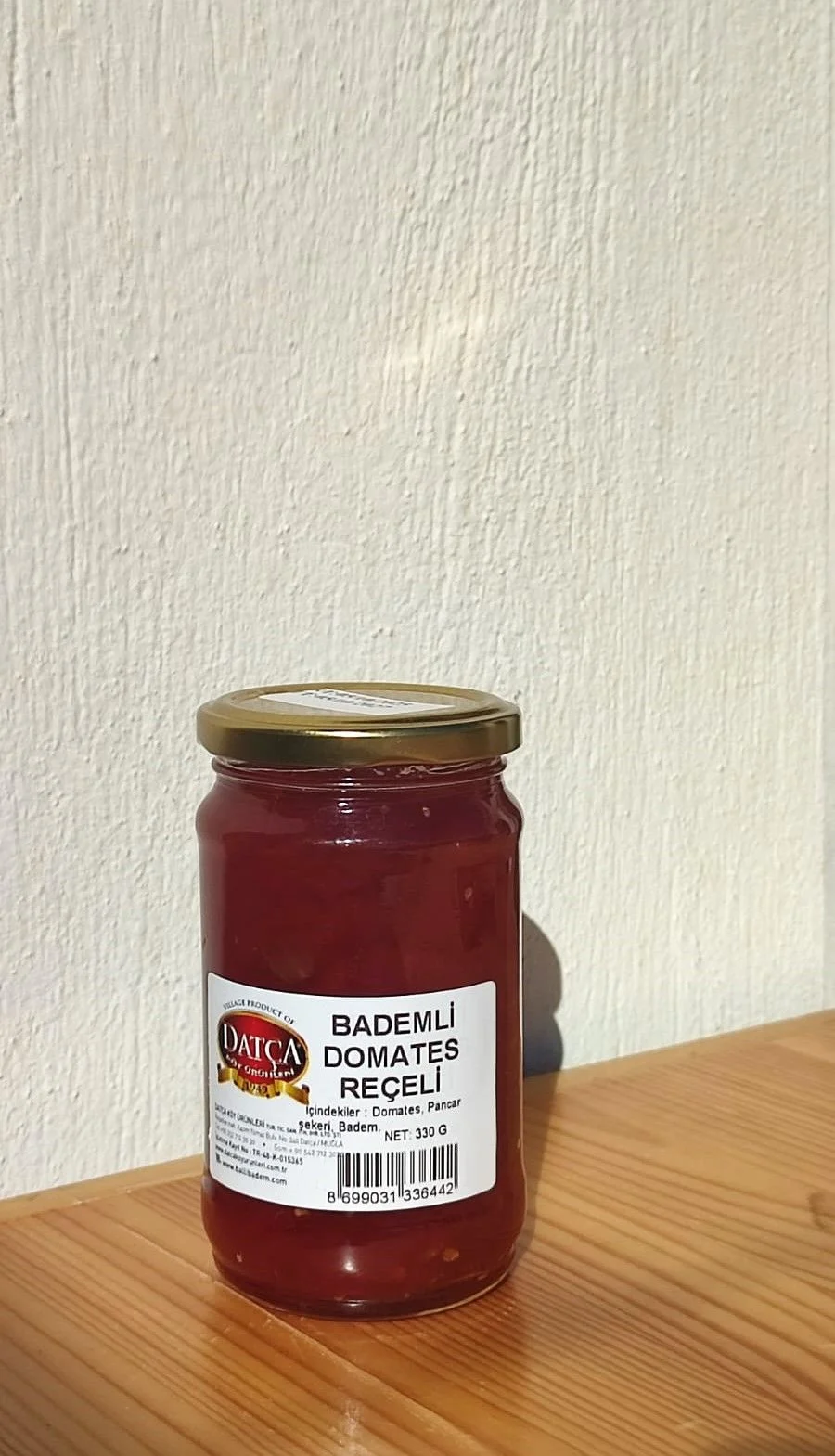 Bademli Domates Reçeli 330 Gr