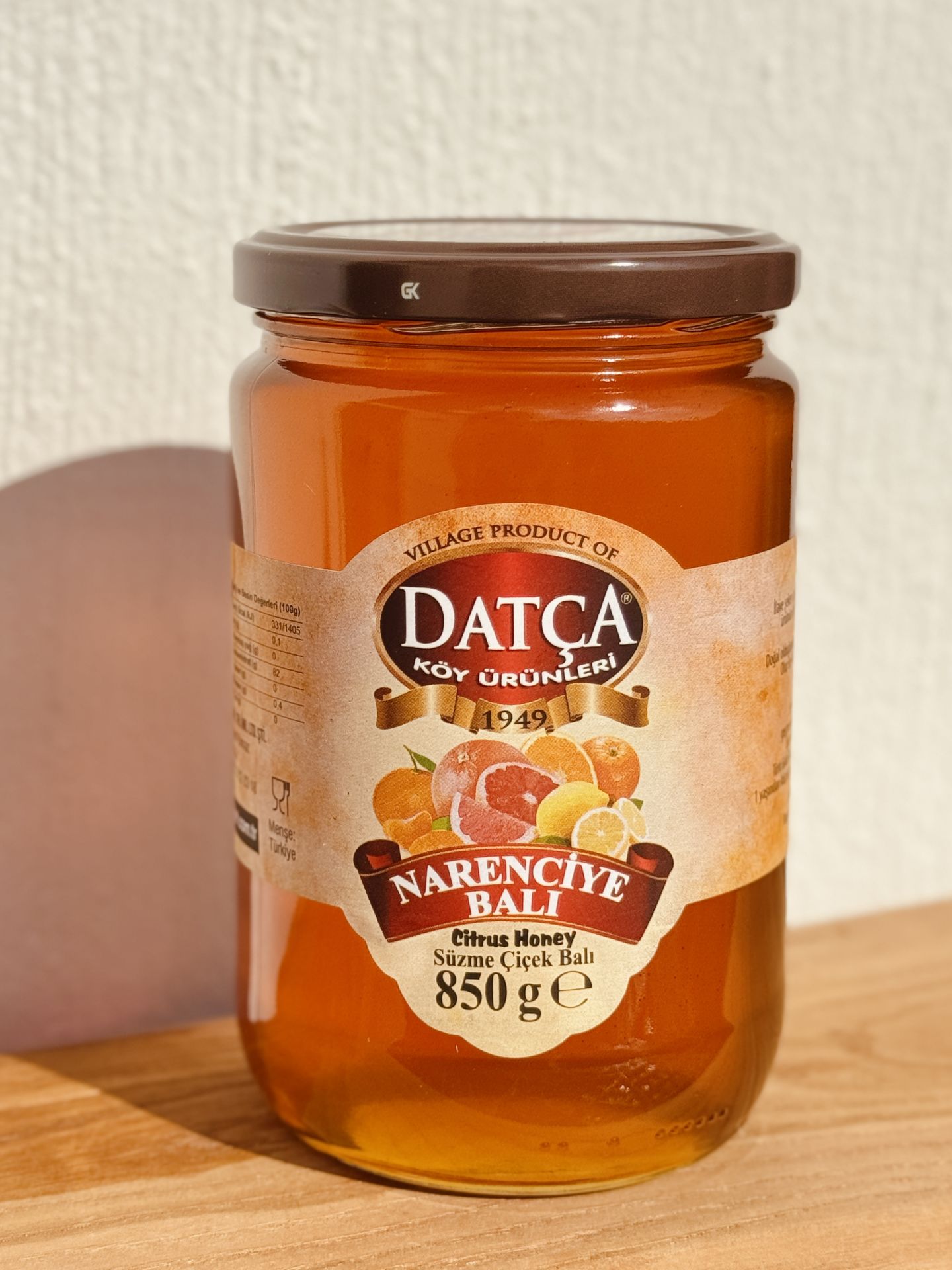 Datça Narenciye Balı 850 Gr Kavanoz