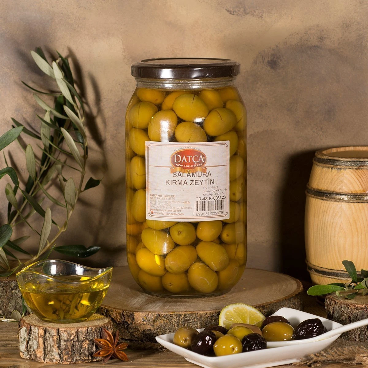 Datça Salamura Kırma Zeytin 1000 g