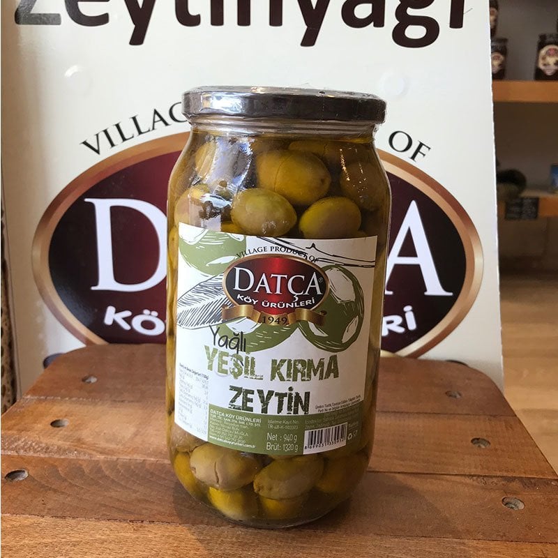 Datça Yağlı Kırma Zeytin 940 Gr