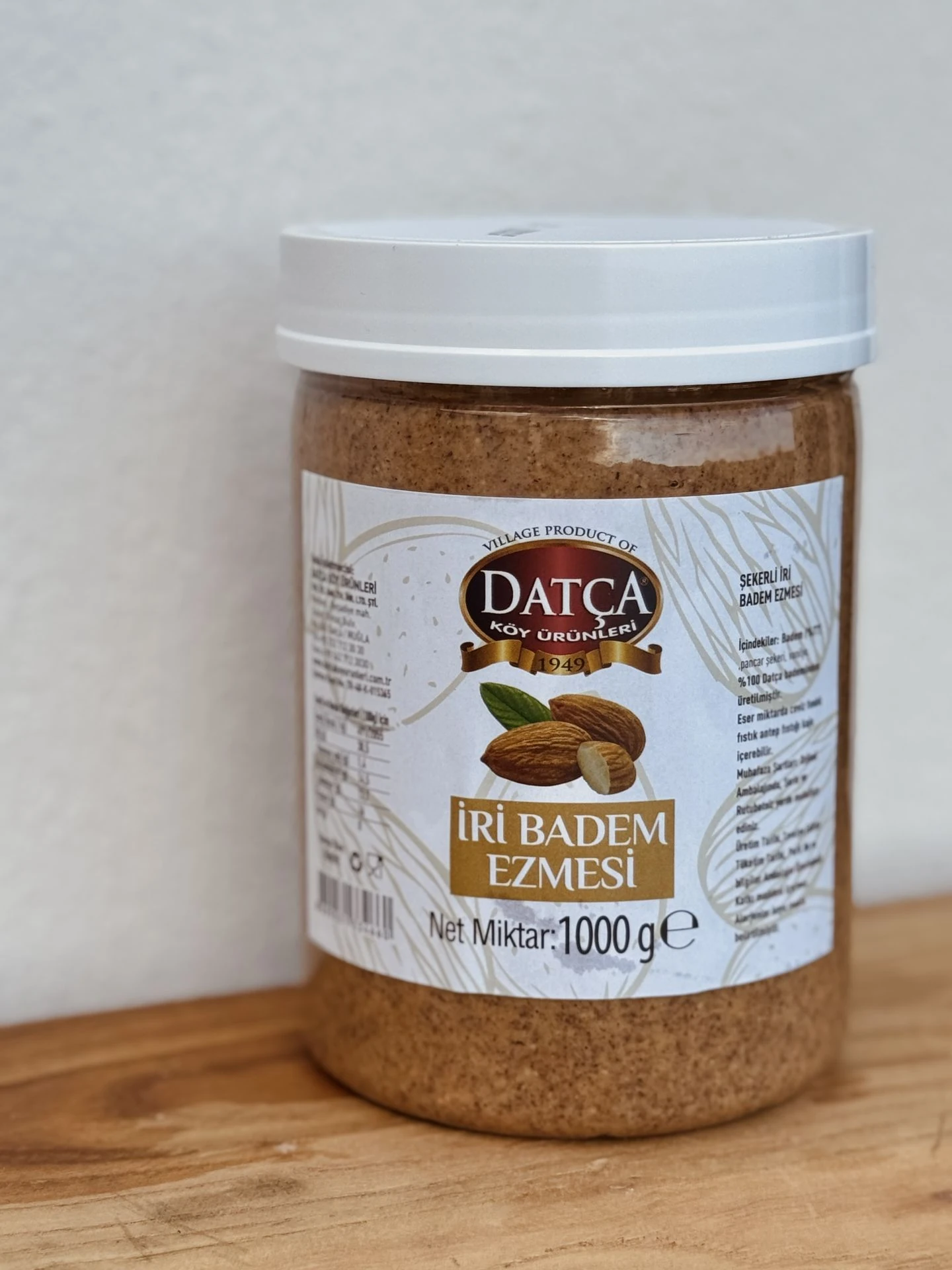 Datça İri Badem Ezmesi 1000 Gr