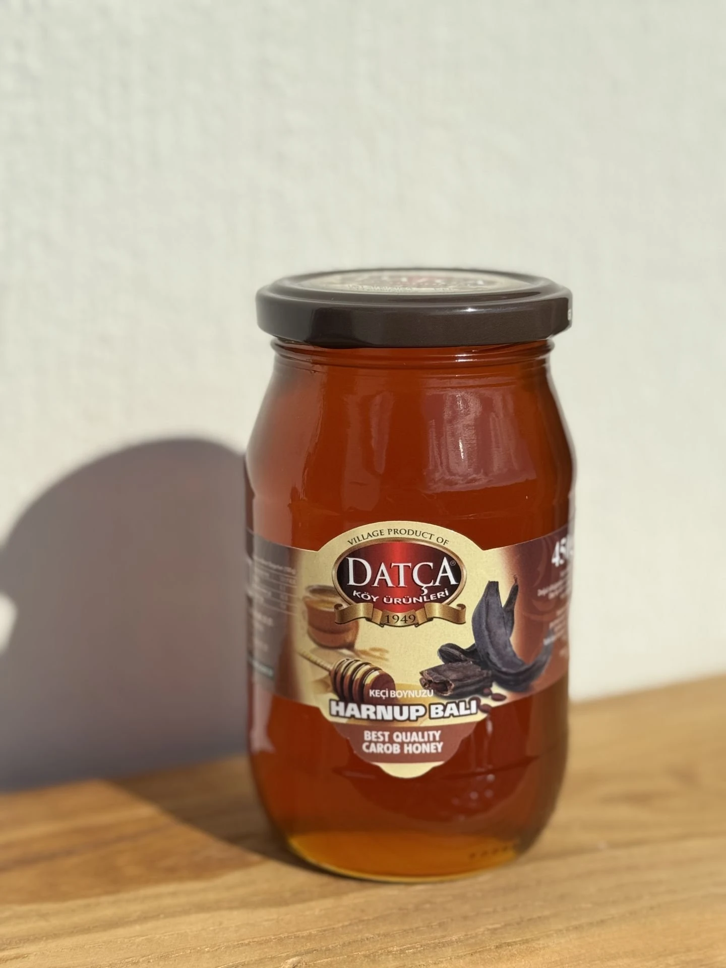 Datça Keçiboynuzu (Harnup) Balı 450 Gr Kavanoz