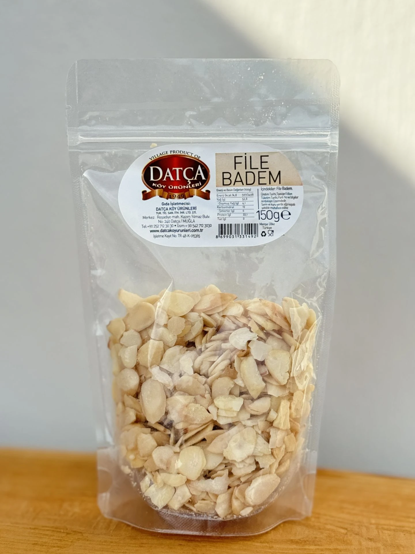 File Badem 150 Gr