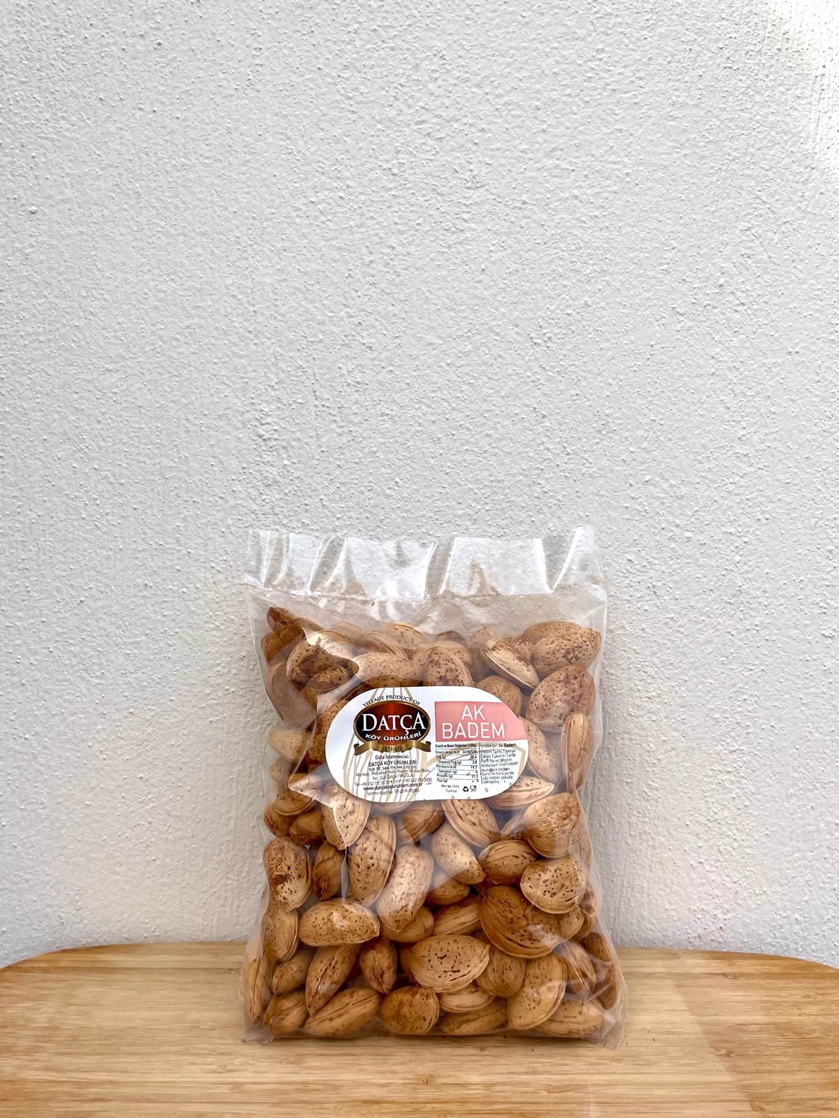 Datça Kabuklu Ak Badem 1000 Gr