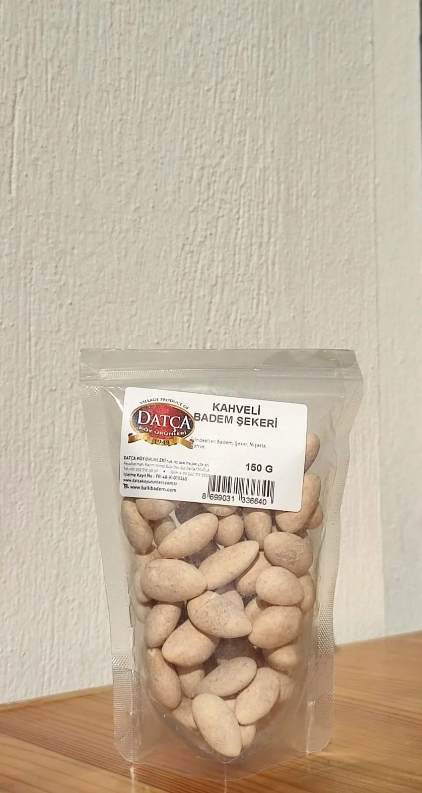 Kahveli Badem Şekeri 150 G