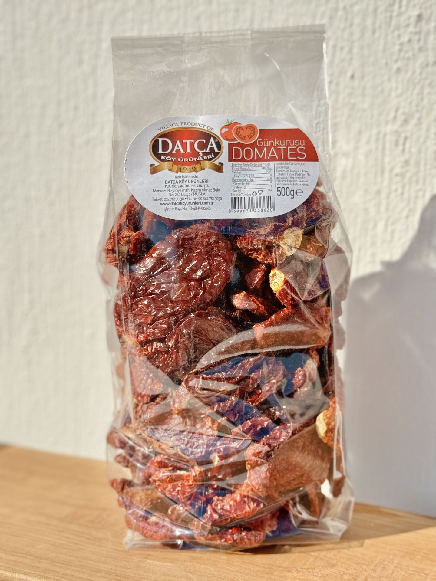 Datça Naturel Kuru Domates 500 Gr
