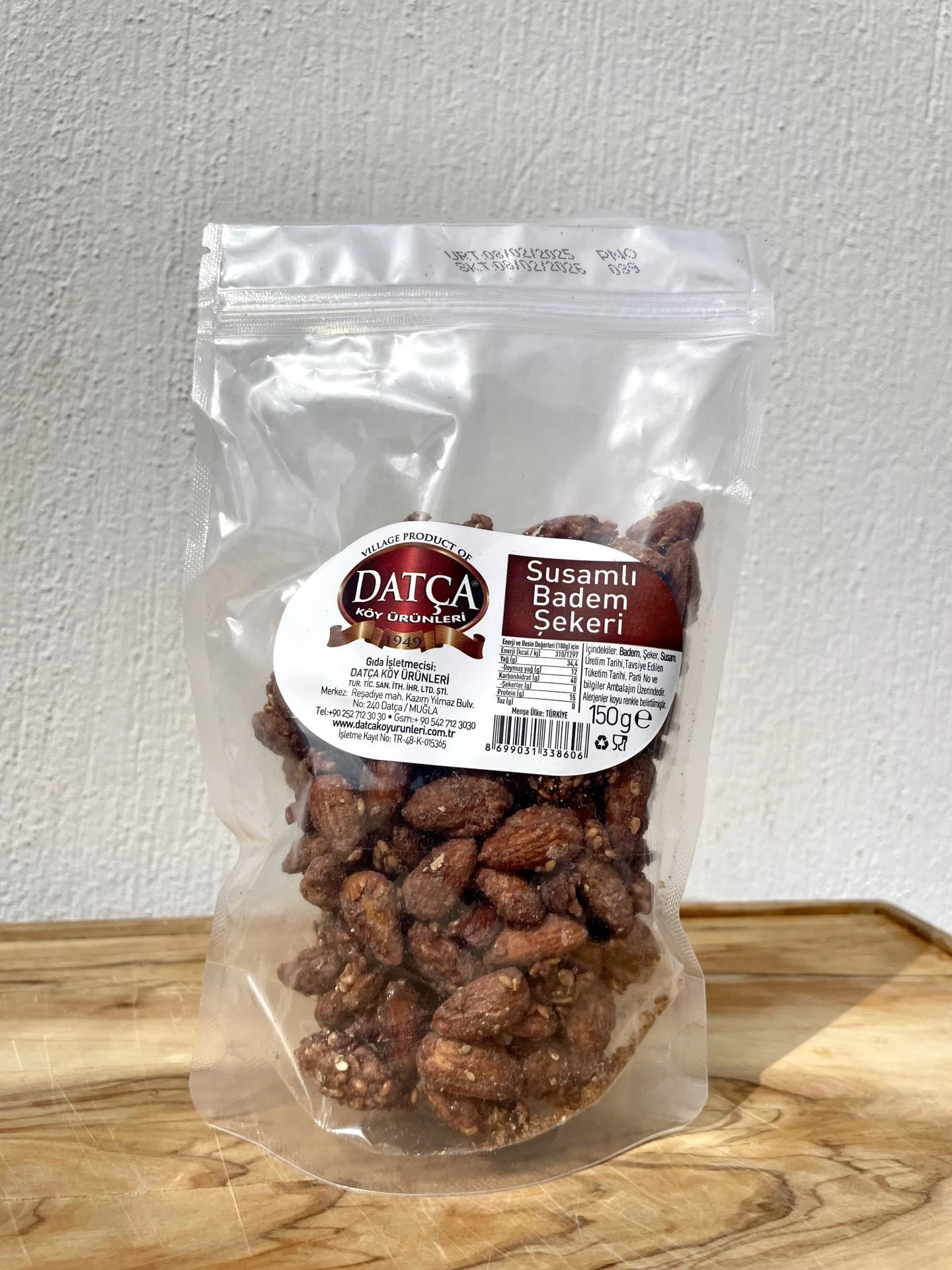 Datça Susamlı Badem Şekeri 150 Gr
