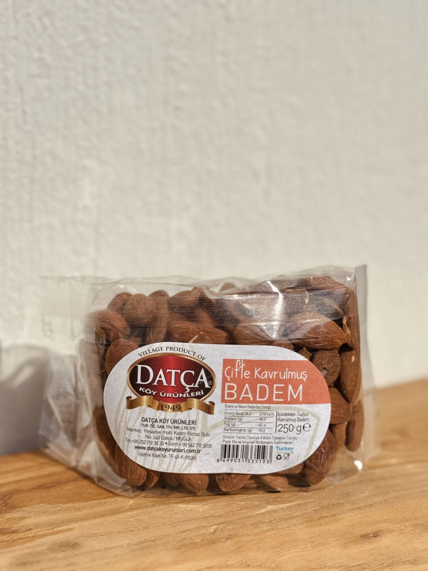 Çifte Kavrulmuş Badem 250 Gr
