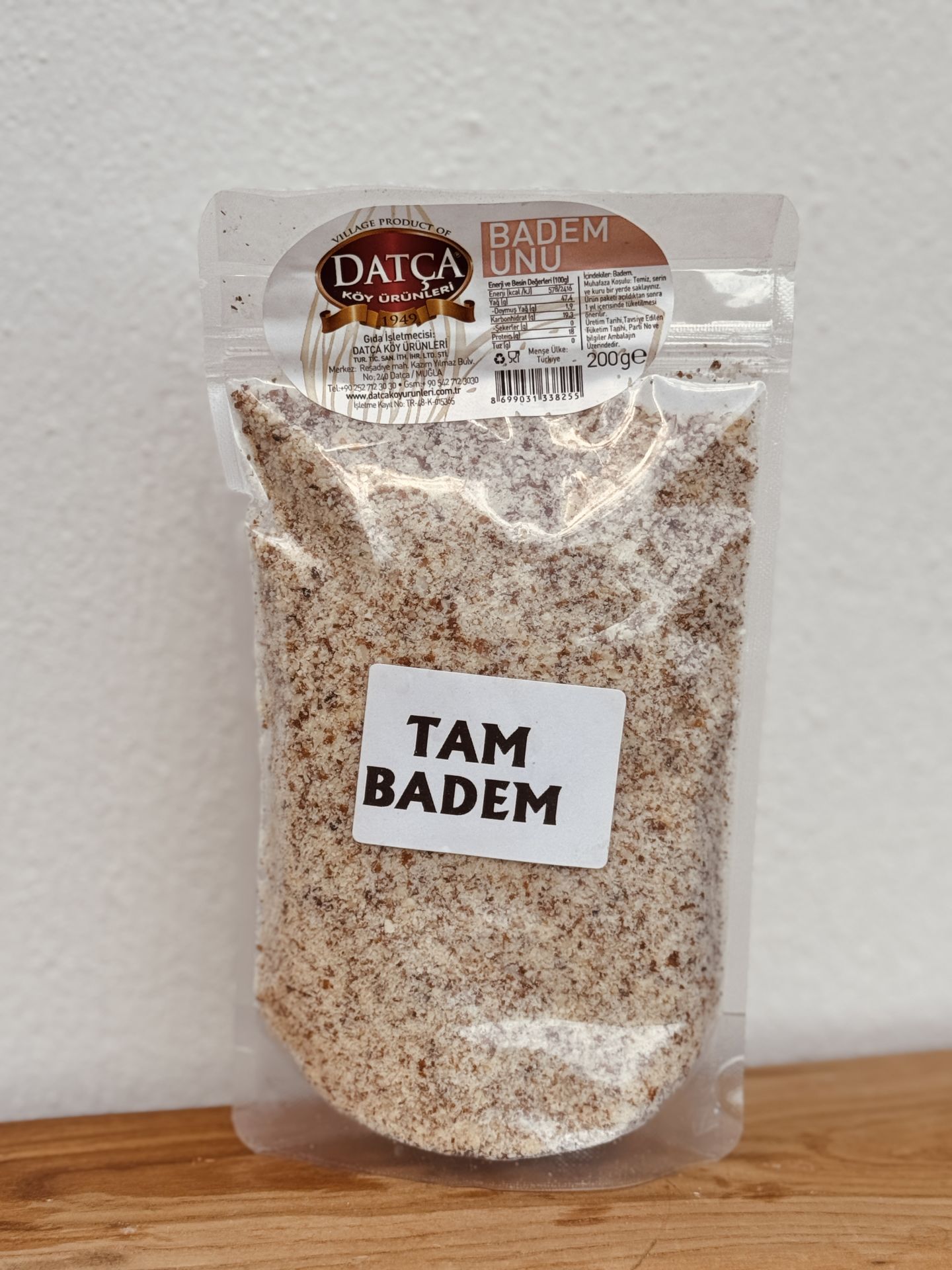 Datça Tam Badem Unu 200 g