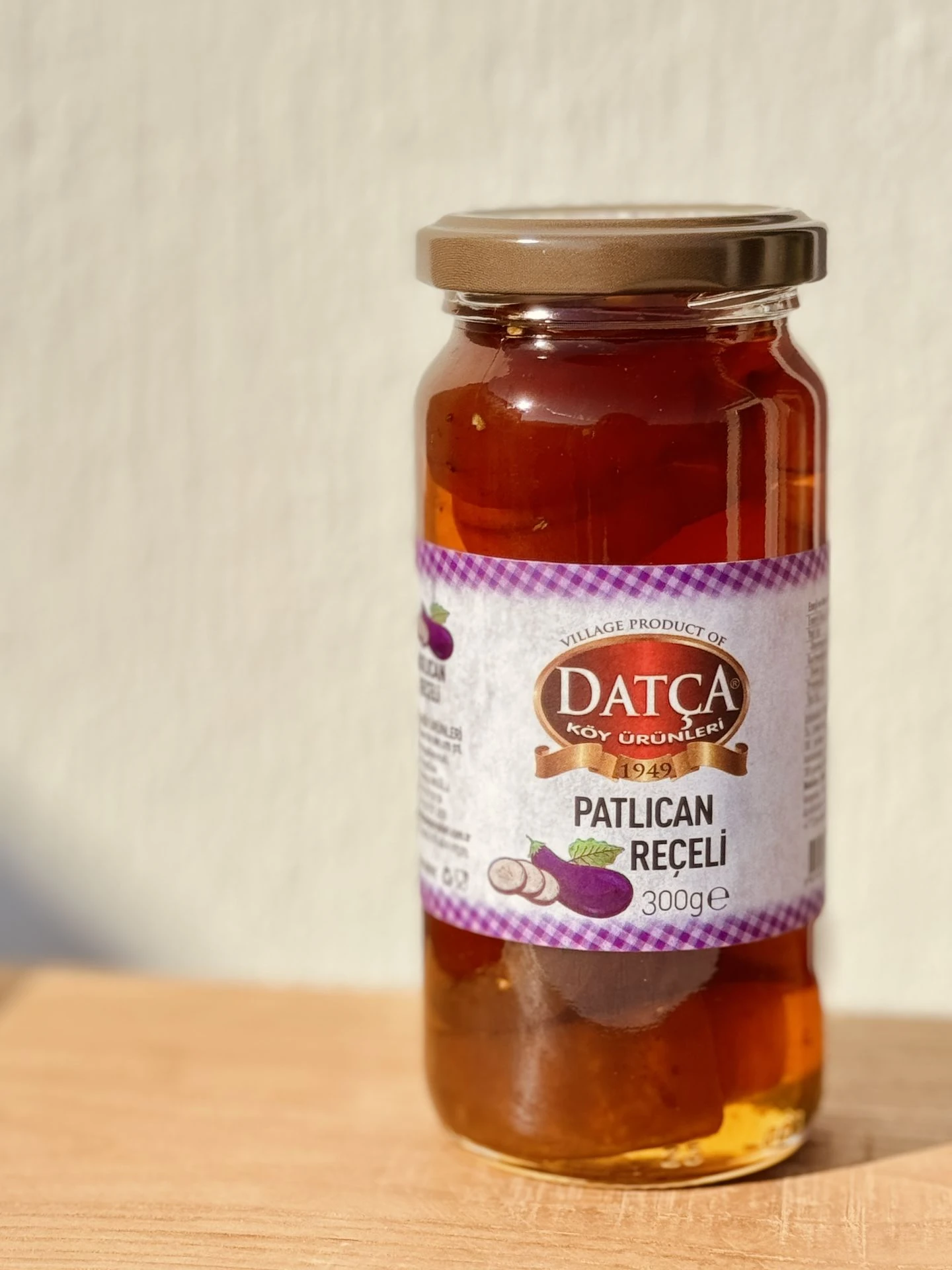 Datça Patlıcan Reçeli 300 Gr
