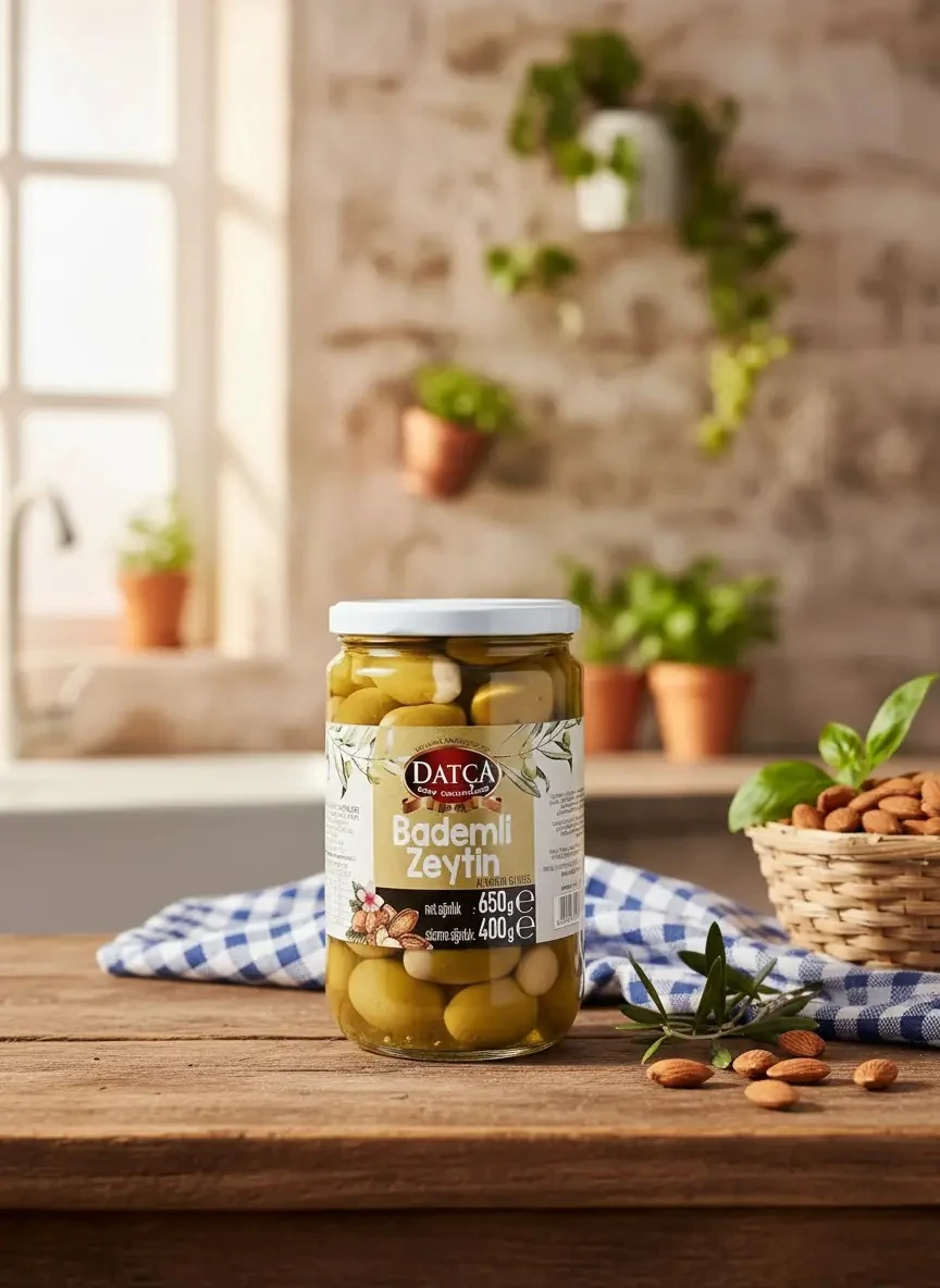 Datça Bademli Zeytin 650 Gr