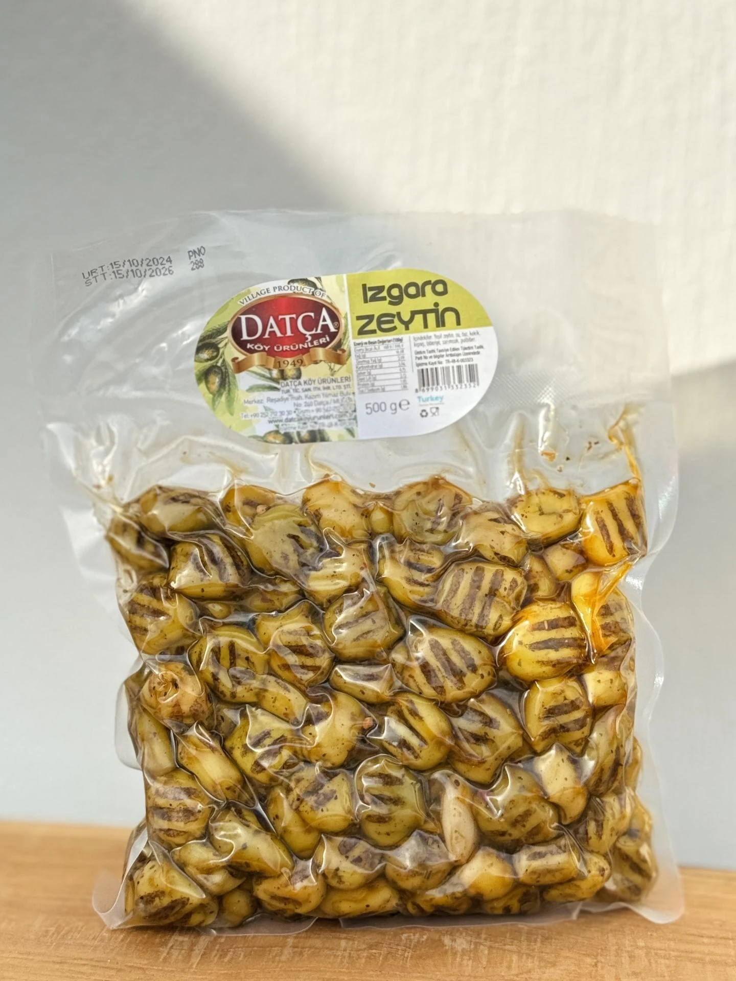 Izgara Zeytin 500 GR