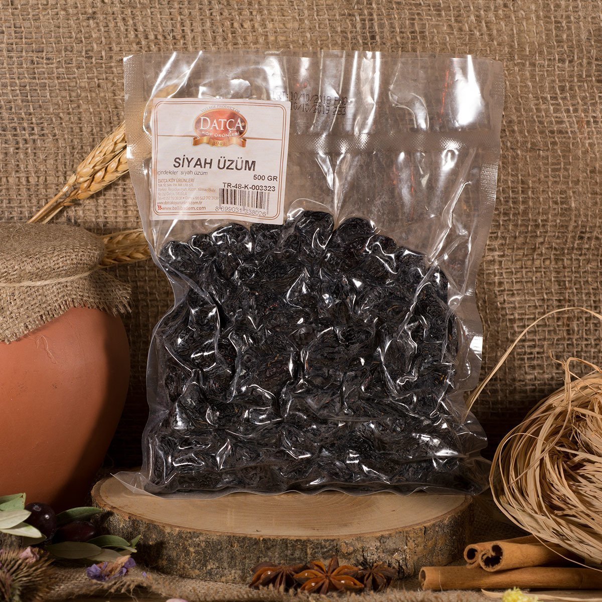 Datça Kara Üzüm 500 Gr