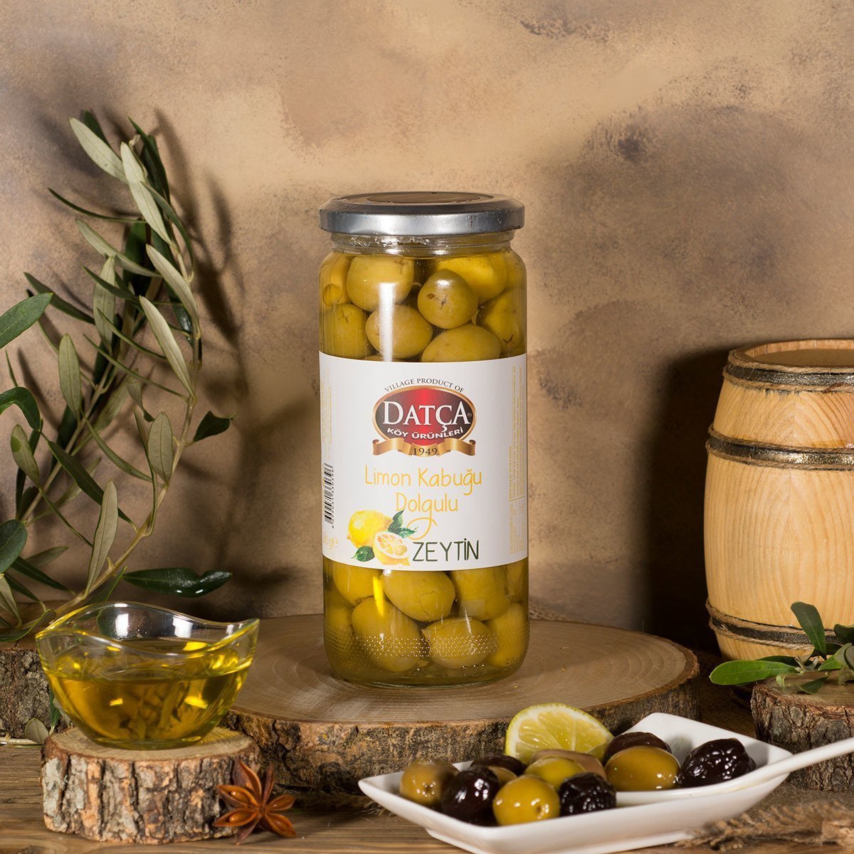 Datça Limon Dolgulu Zeytin 480 Gr