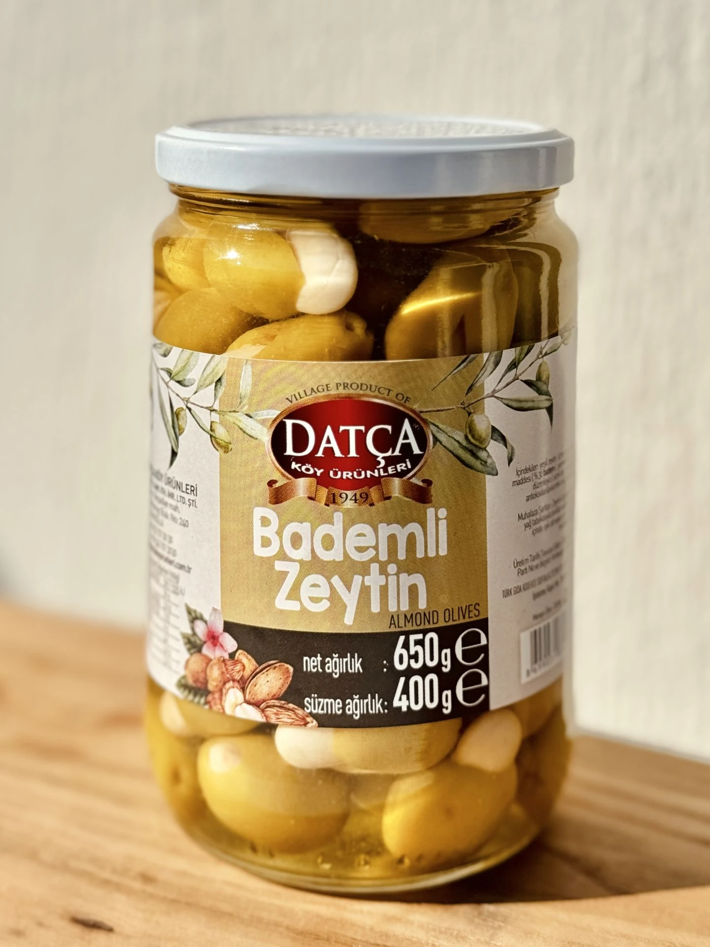 Datça Bademli Zeytin 650 Gr