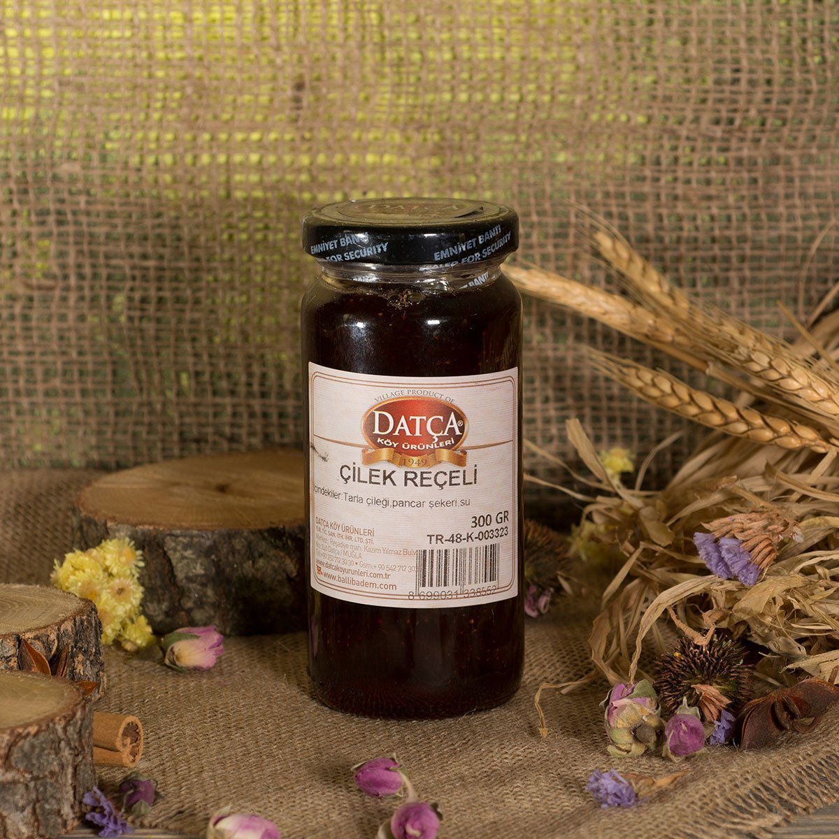Datça Çilek Reçeli 300 Gr