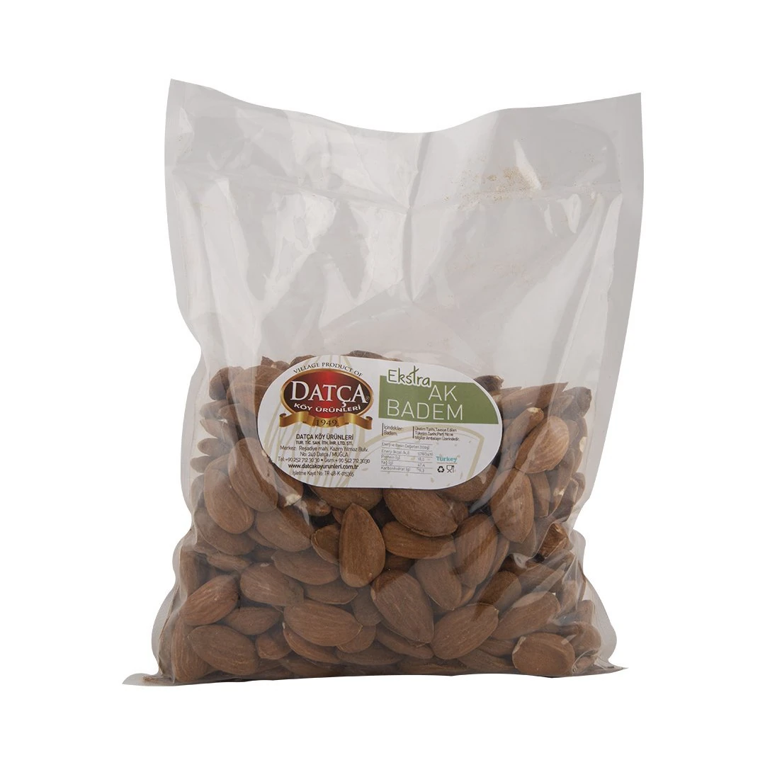 Datça Ak Badem Ekstra 500 Gr (Çiğ)