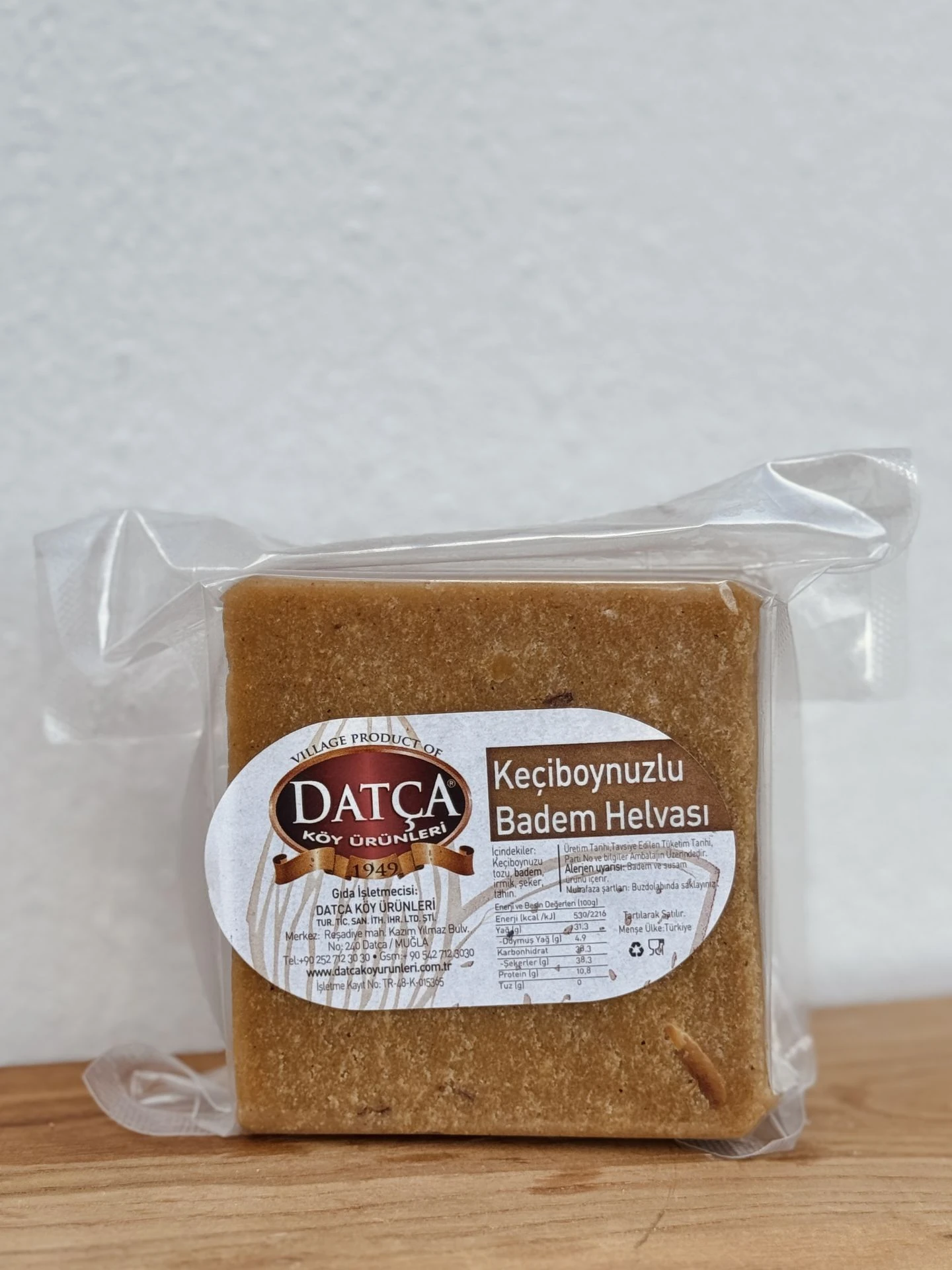 Datça Bademli Keçiboynuzlu Helva 350-400 Gr