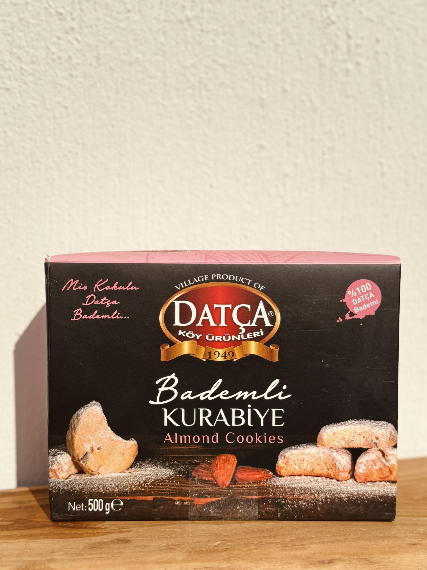 Bademli Kurabiye Kutu 500 gr