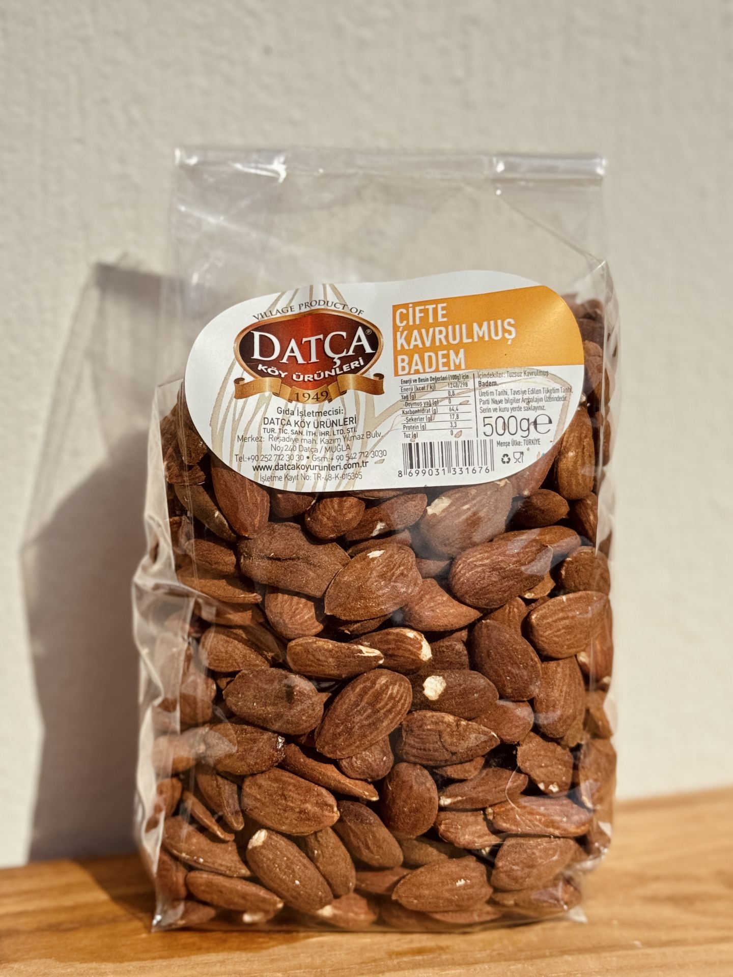 Çifte Kavrulmuş Badem 500 GR