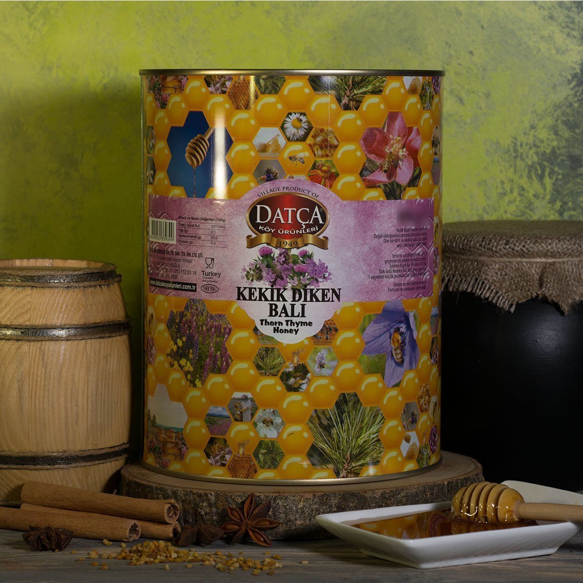 Datça Kekik & Diken Balı 4700 Gr Teneke