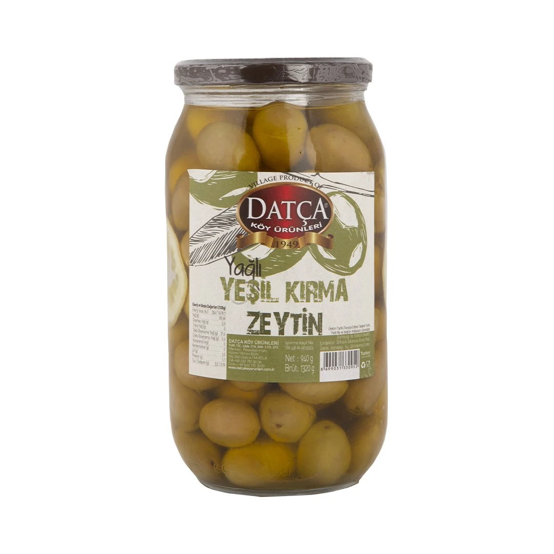 Datça Yağlı Kırma Zeytin 940 Gr
