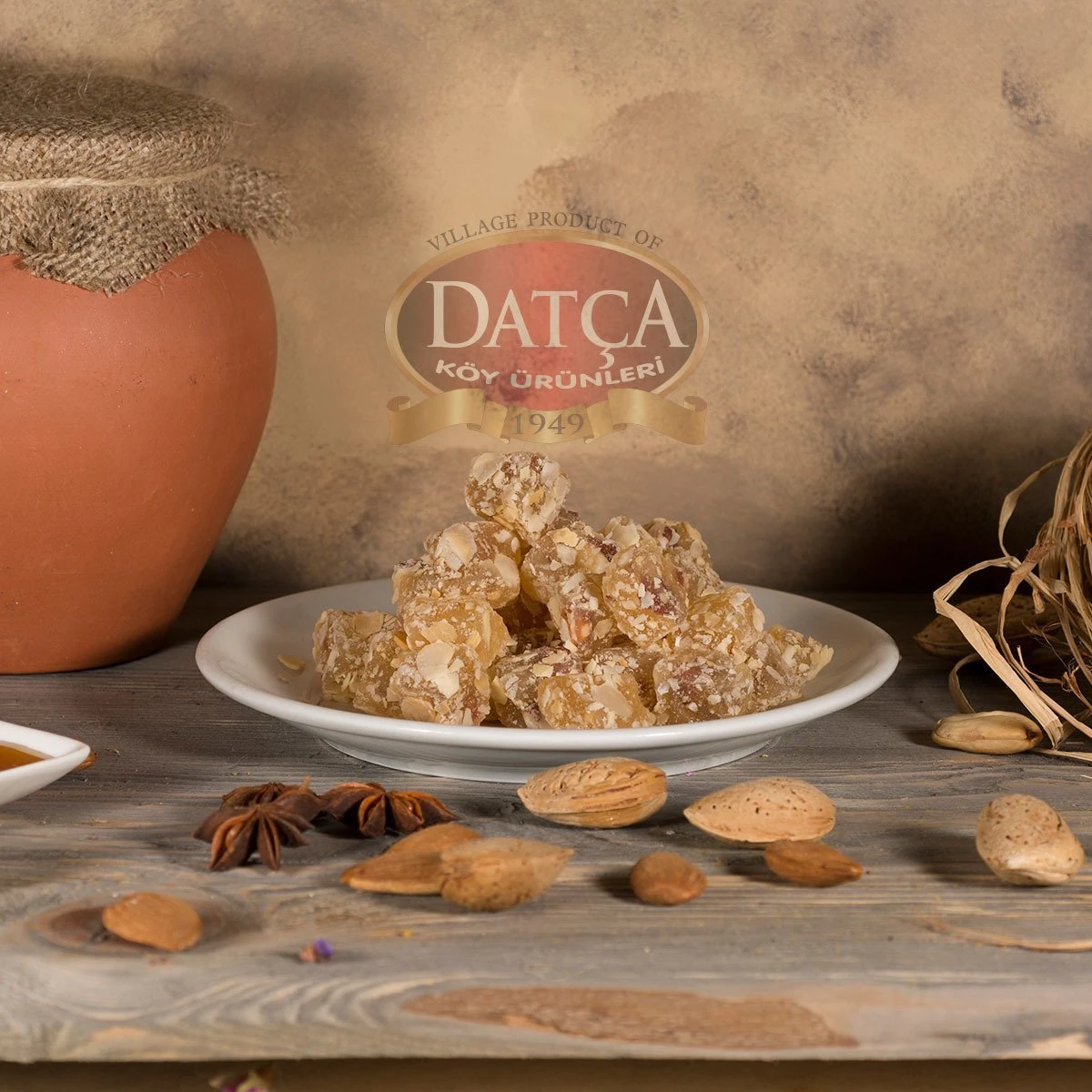 Datça Bademli Lokum 250 Gr