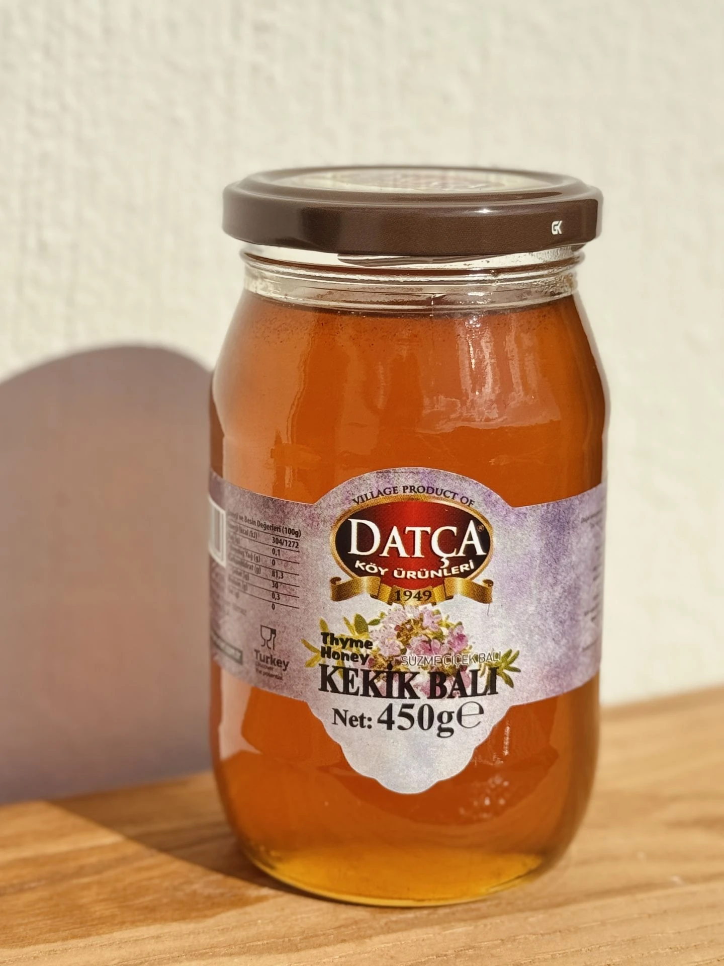 Datça Kekik Balı 450 GR Kavanoz