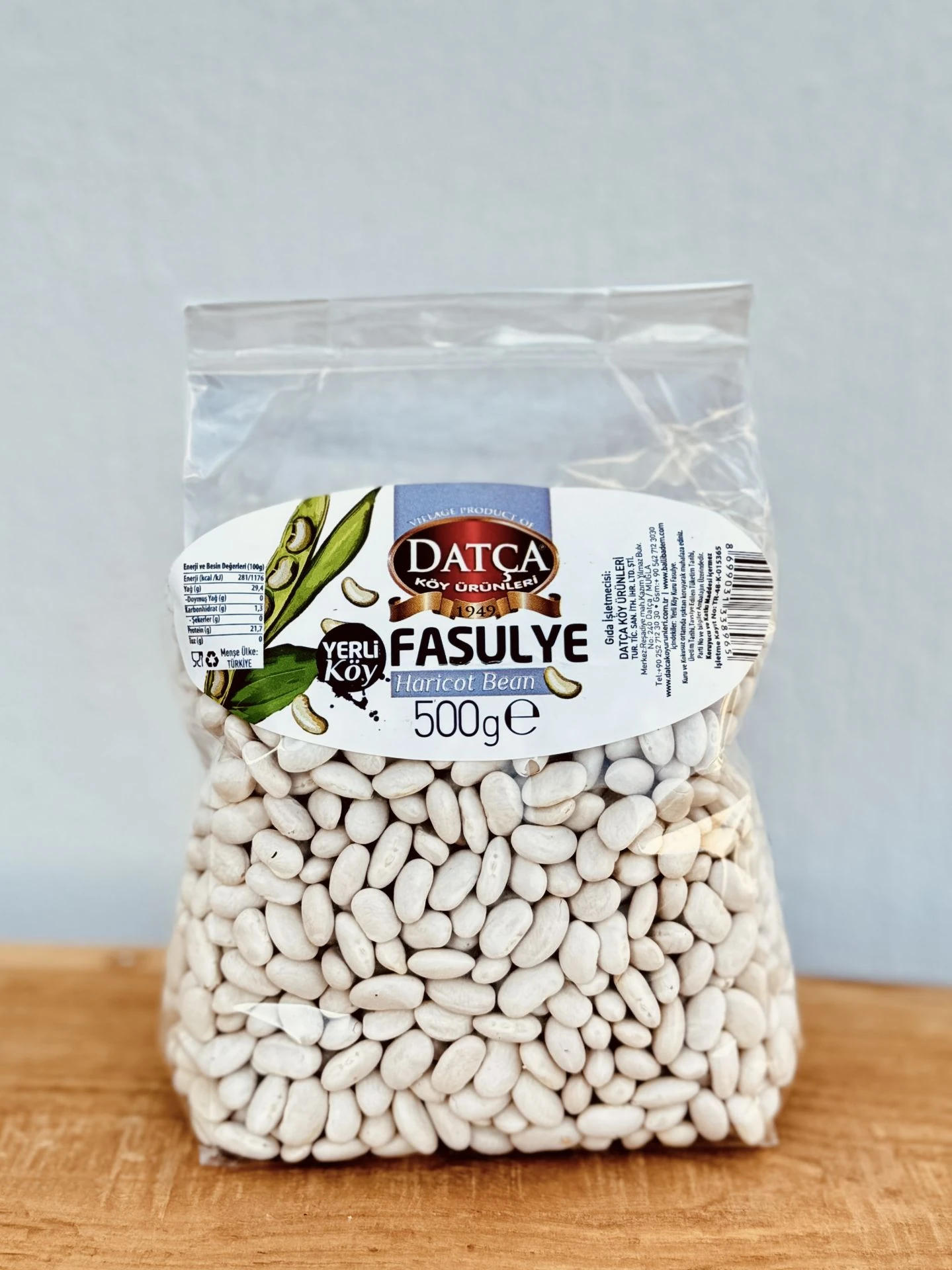 Datça Kuru Köy Fasulyesi 500 Gr