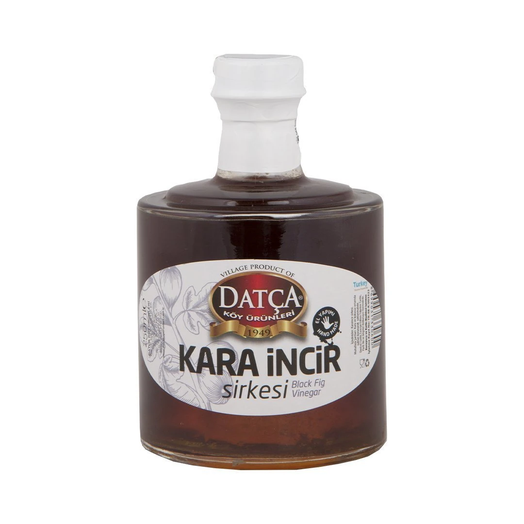Datça Kara İncir Sirkesi Kule Şişe 250 ml Alt