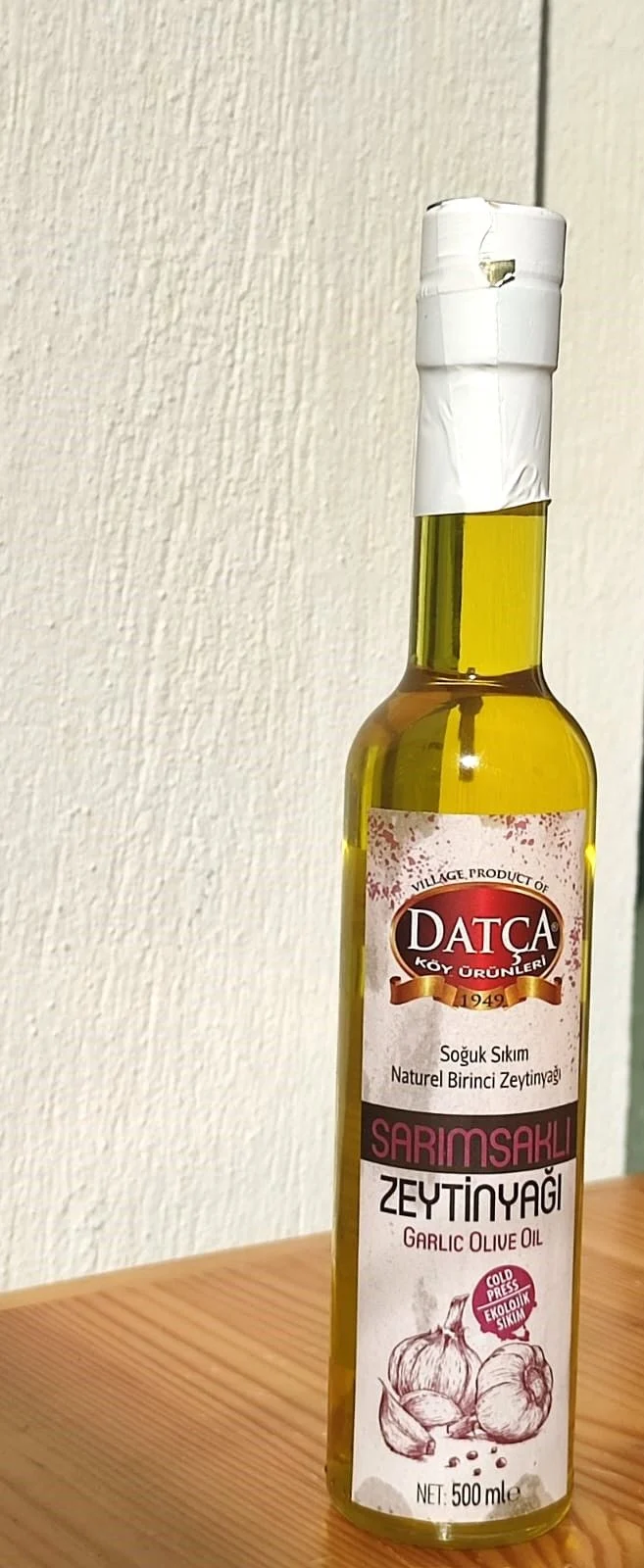 Datça Sarımsaklı Zeytinyağı 250 ML