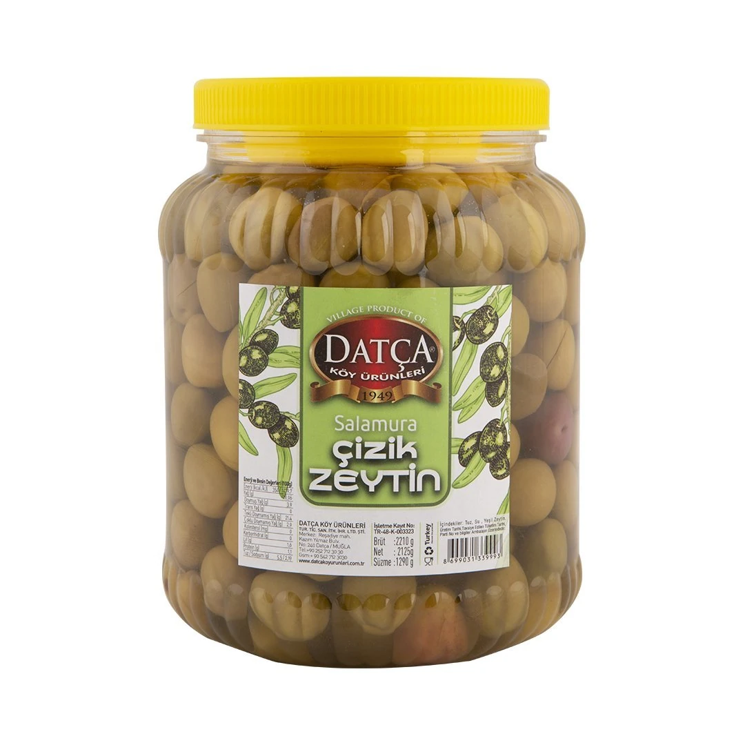 Datça Salamura Çizik Zeytin 2125 g