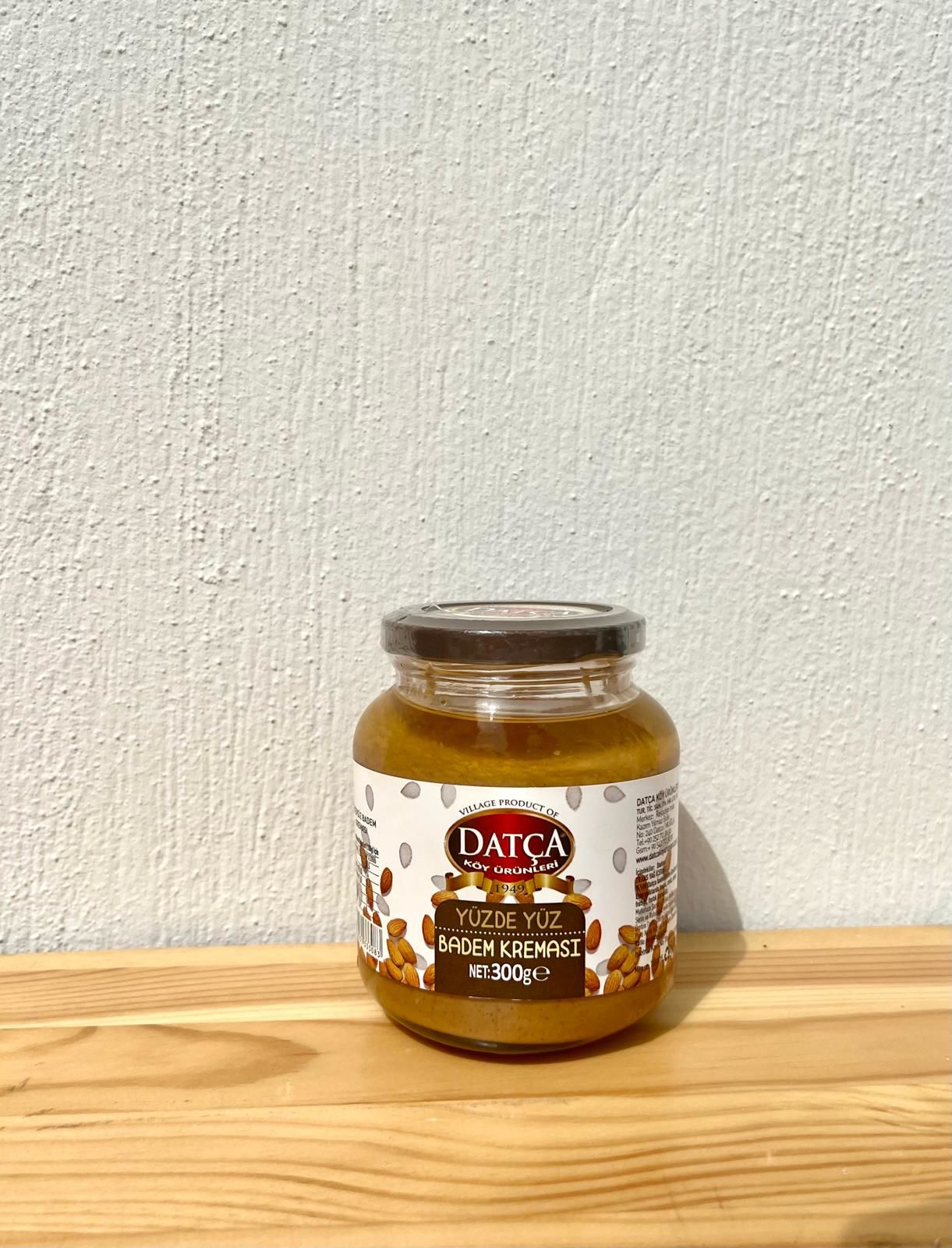 %100 Şekersiz Badem Kreması 300 GR