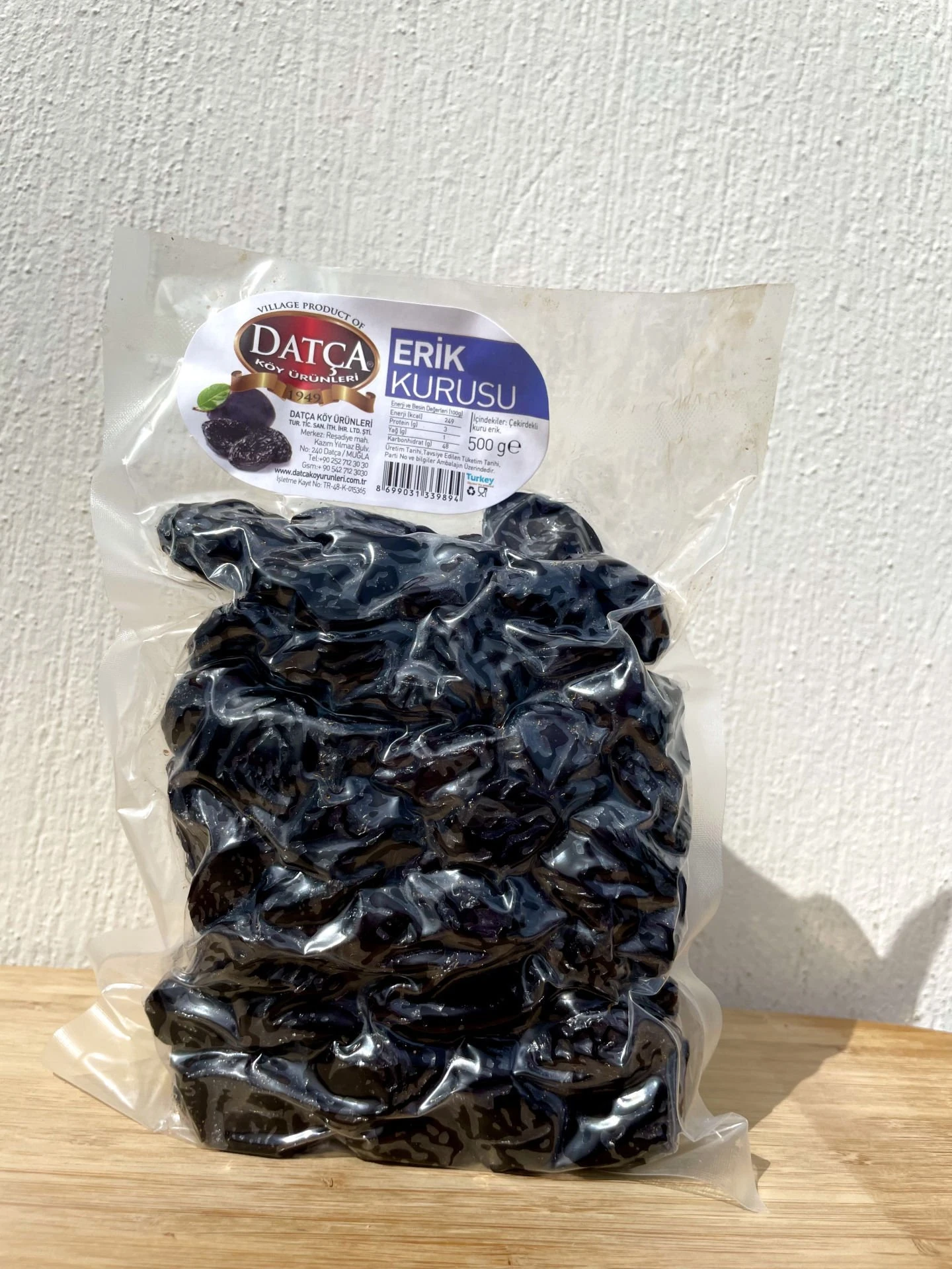 Datça Erik Kurusu 500 Gr