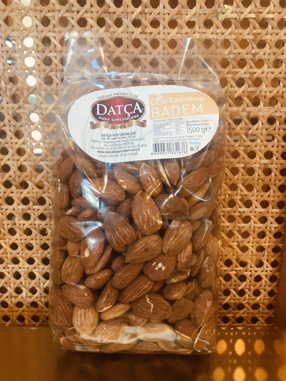 Çifte Kavrulmuş Badem 500 GR