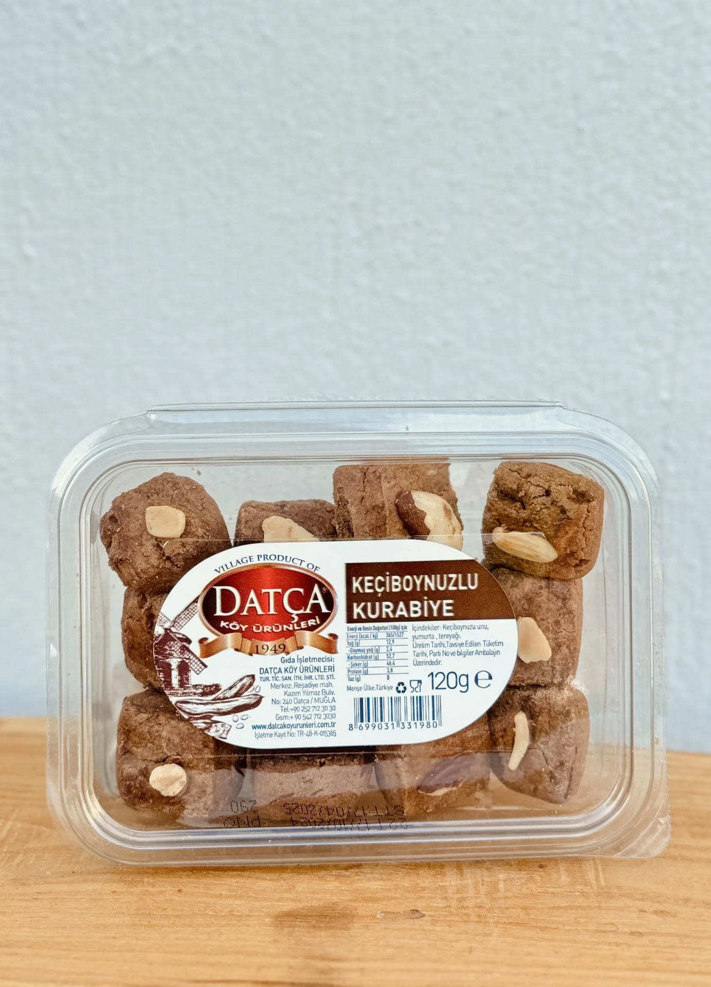 Keçiboynuzlu Kurabiye 120 gr