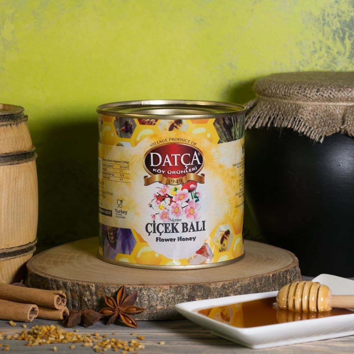 Datça Çiçek Balı 850 Gr Teneke