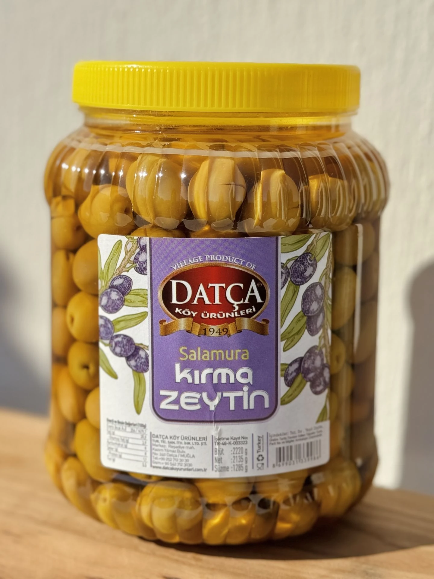 Datça Salamura Kırma Zeytin 2135 g