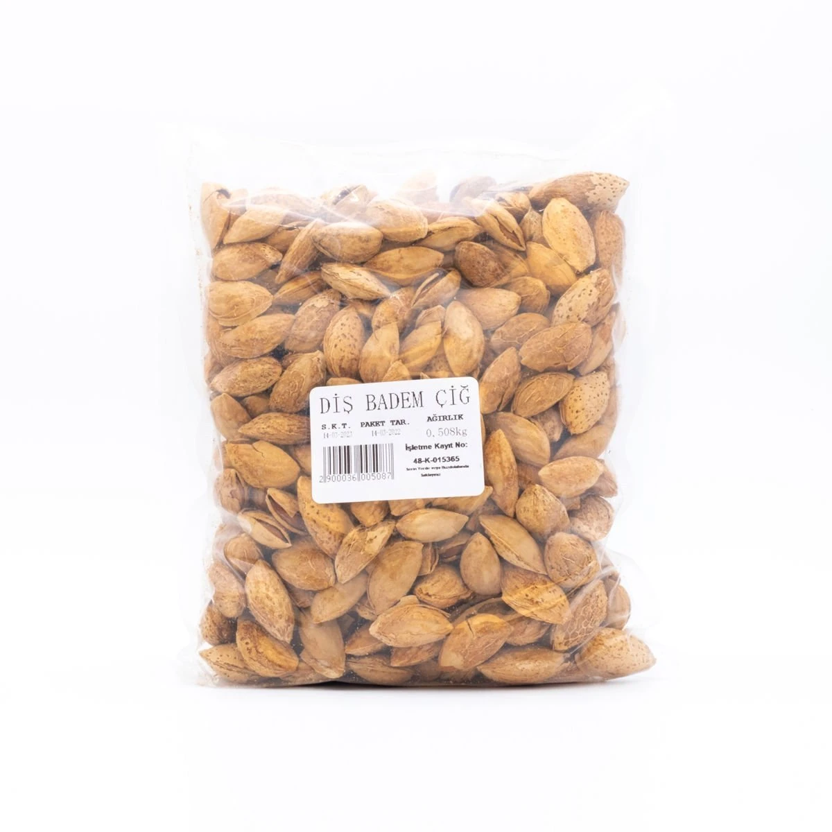 Datça Çiğ Diş Badem 500 Gr