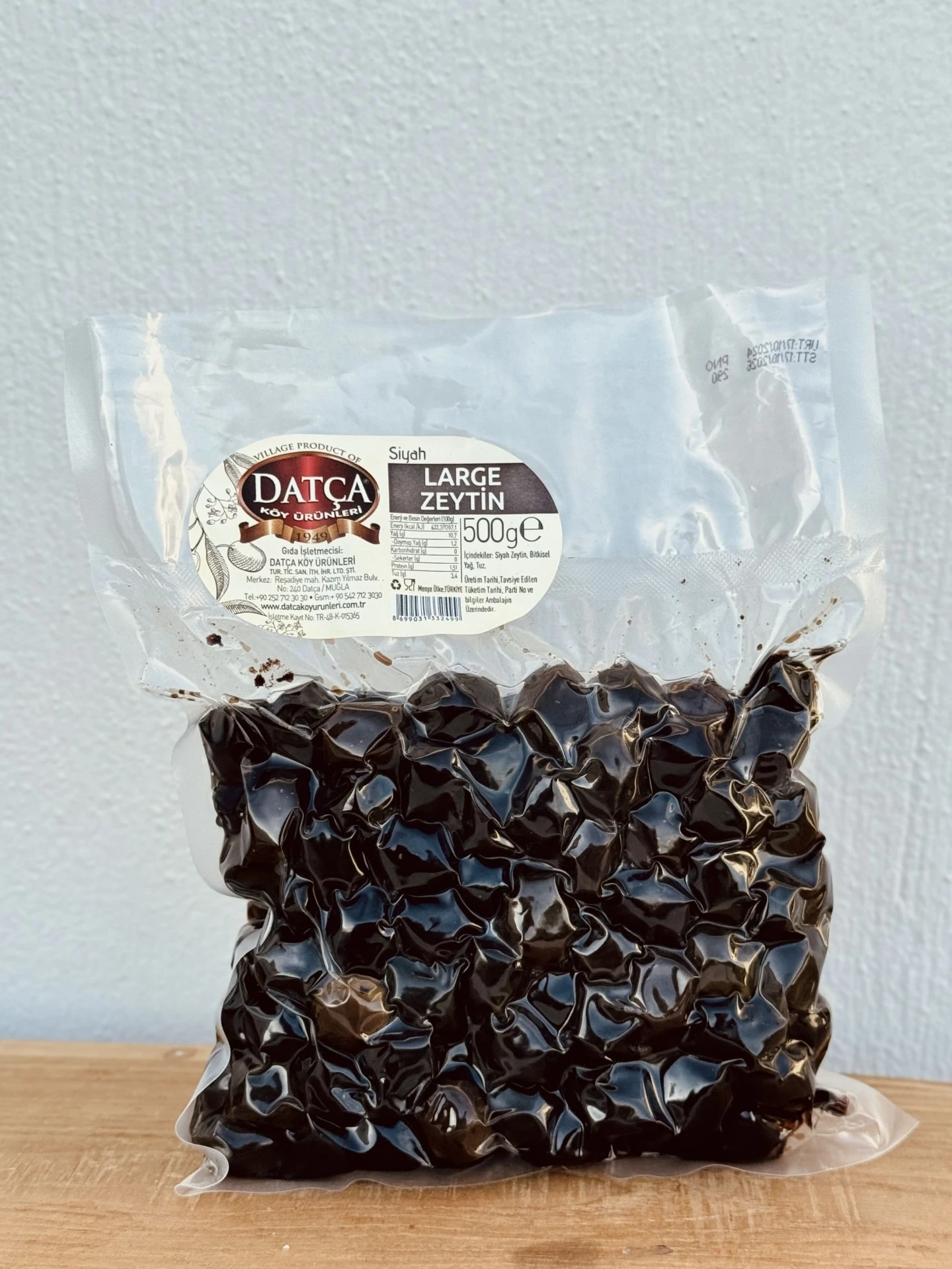 Siyah Large Zeytin 500 Gr