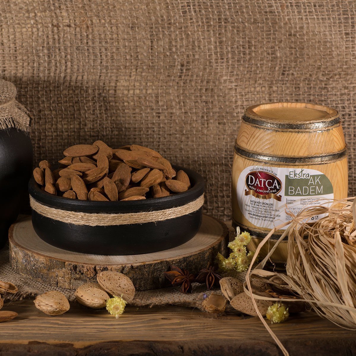 Datça Ak Badem Ekstra 1000 Gr (Çiğ)
